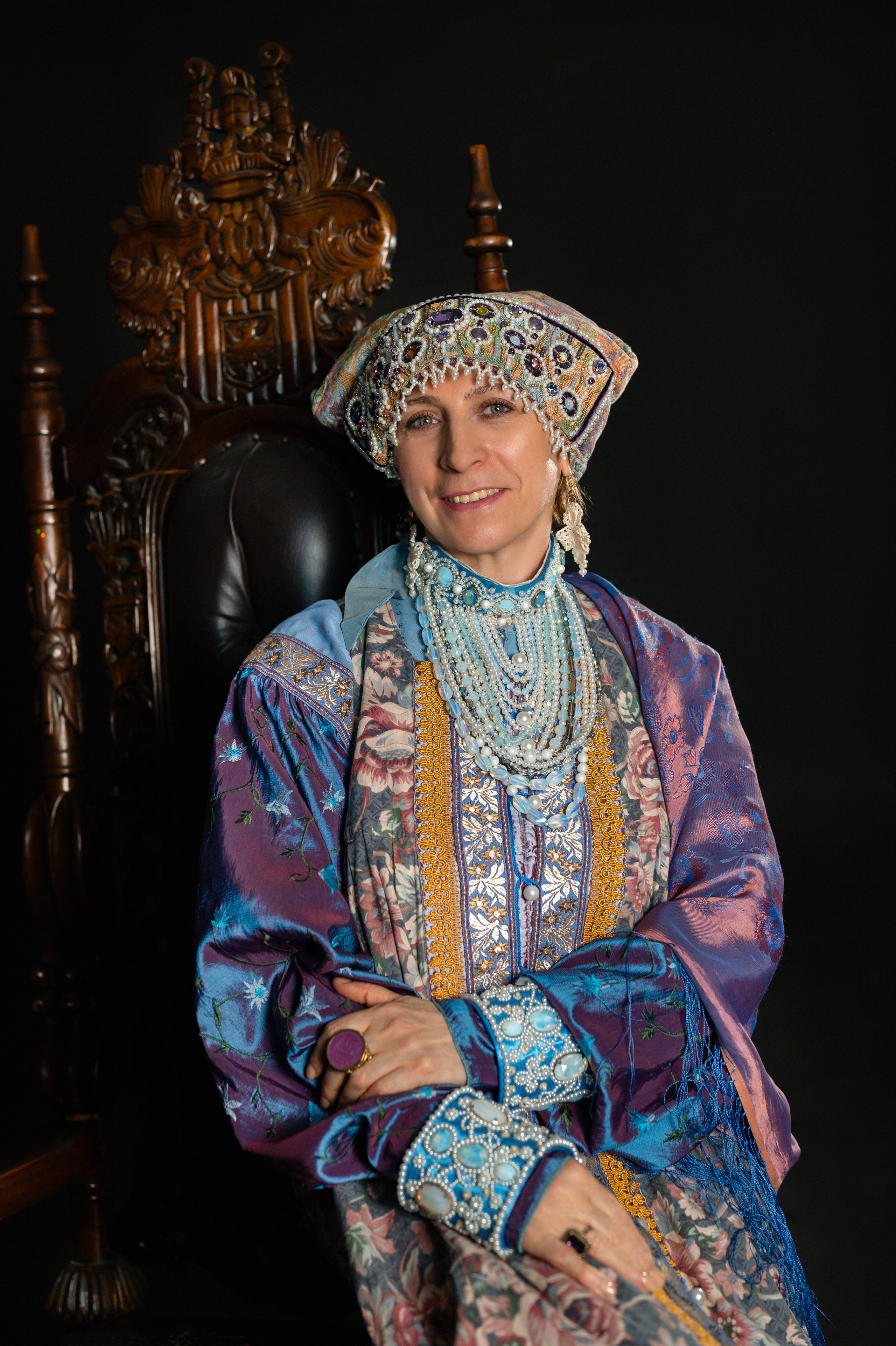 Фотосессия в русском стиле. Фотограф в Санкт-Петербурге Юлия Кондратьева