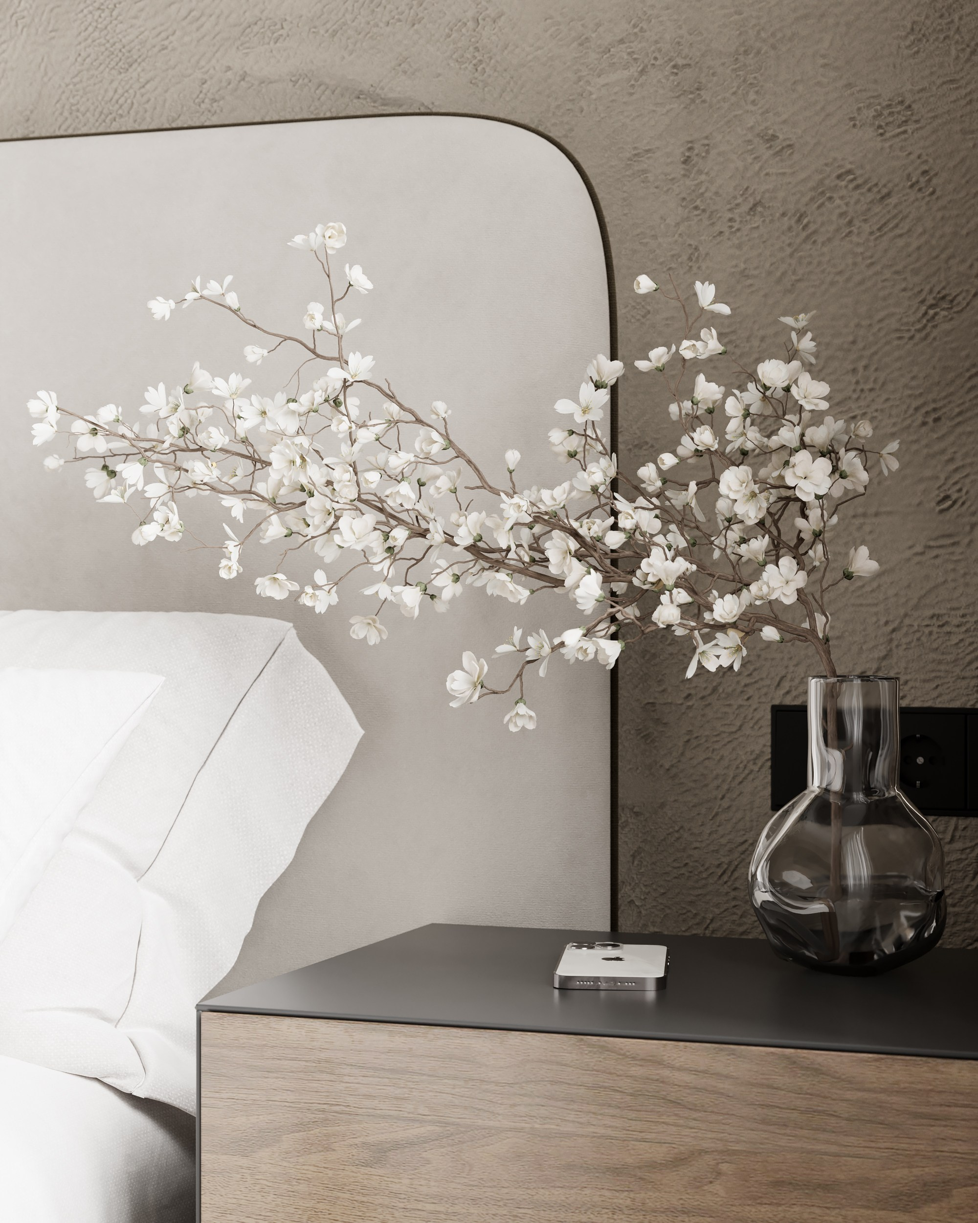 Modern beige. Дизайн интерьера | 3D визуализация | Миланская Марина