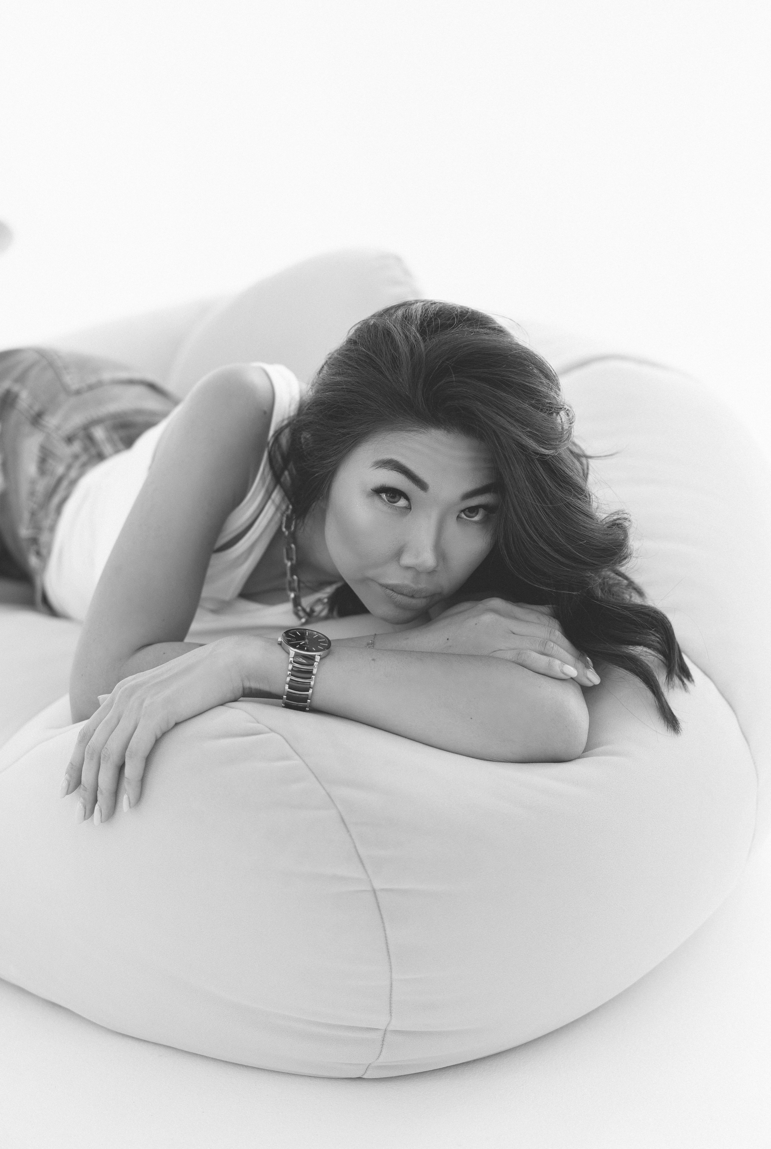 Аня_циклорама. Фотограф Лютикова Ирина, Тюмень, Москва