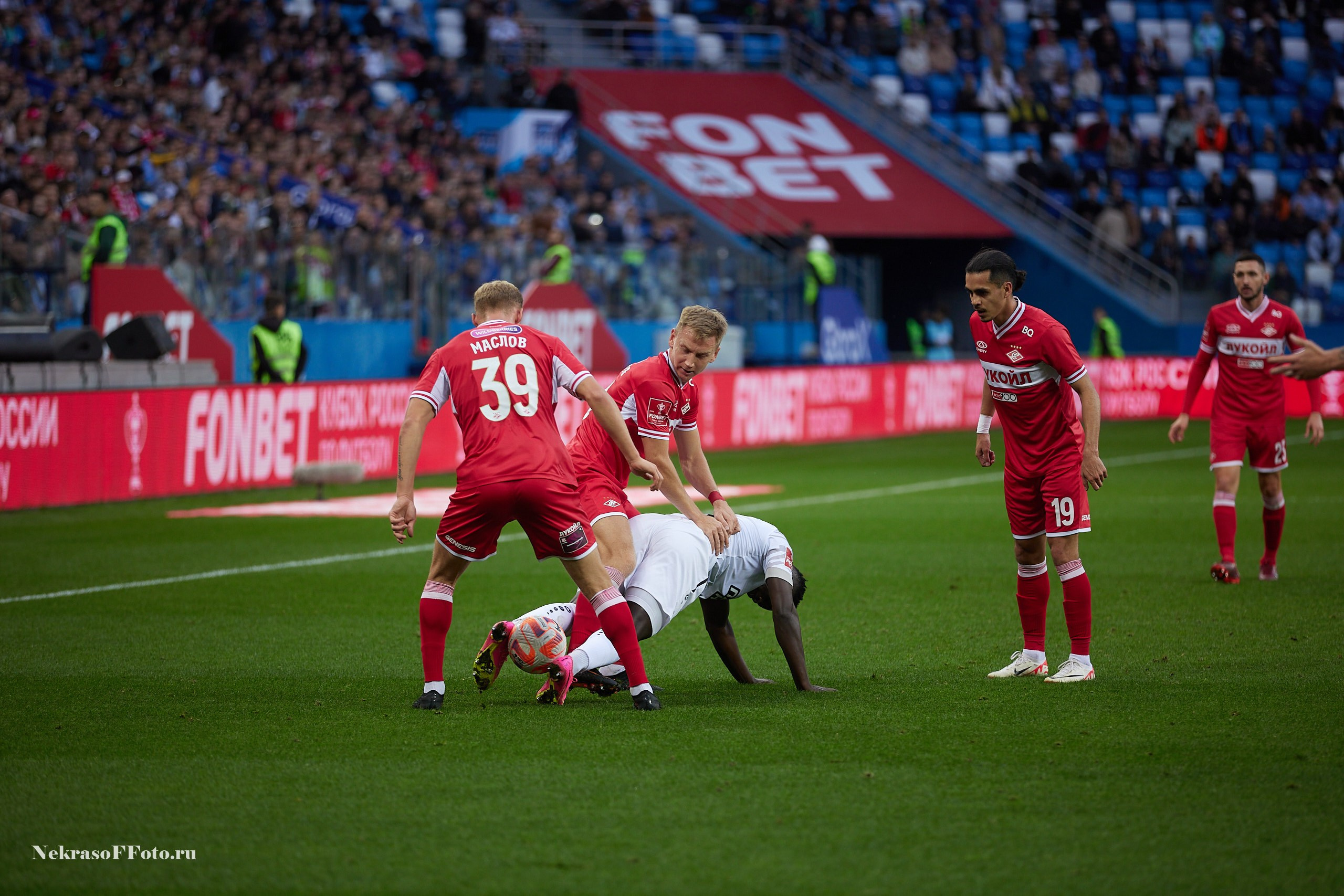 РПЛ ФК Пари НН- ФК Спартак. Спортивный фотограф Некрасов Денис