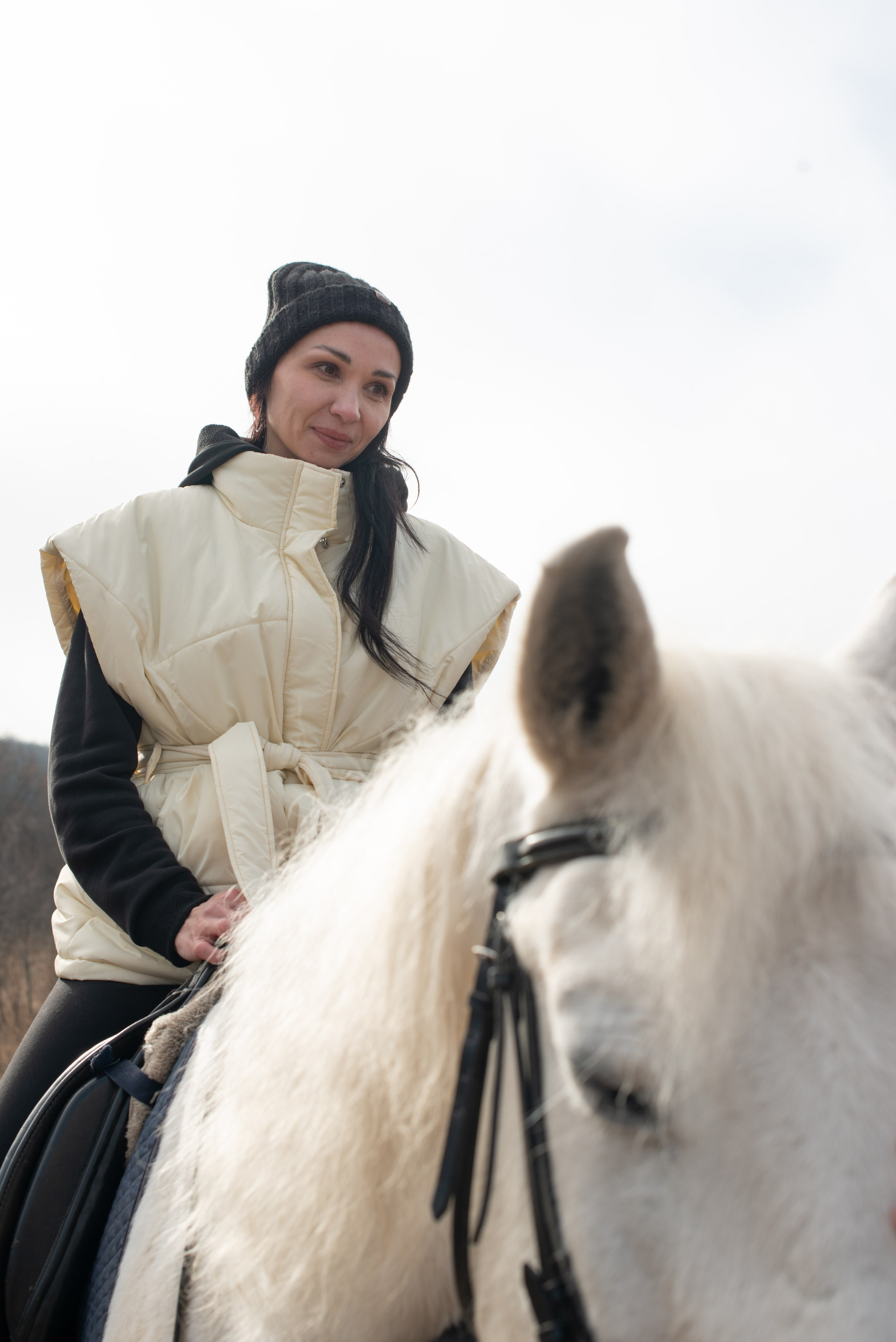 Гости в Соколовом. Конный фотограф в Саратове Юлия Иванова