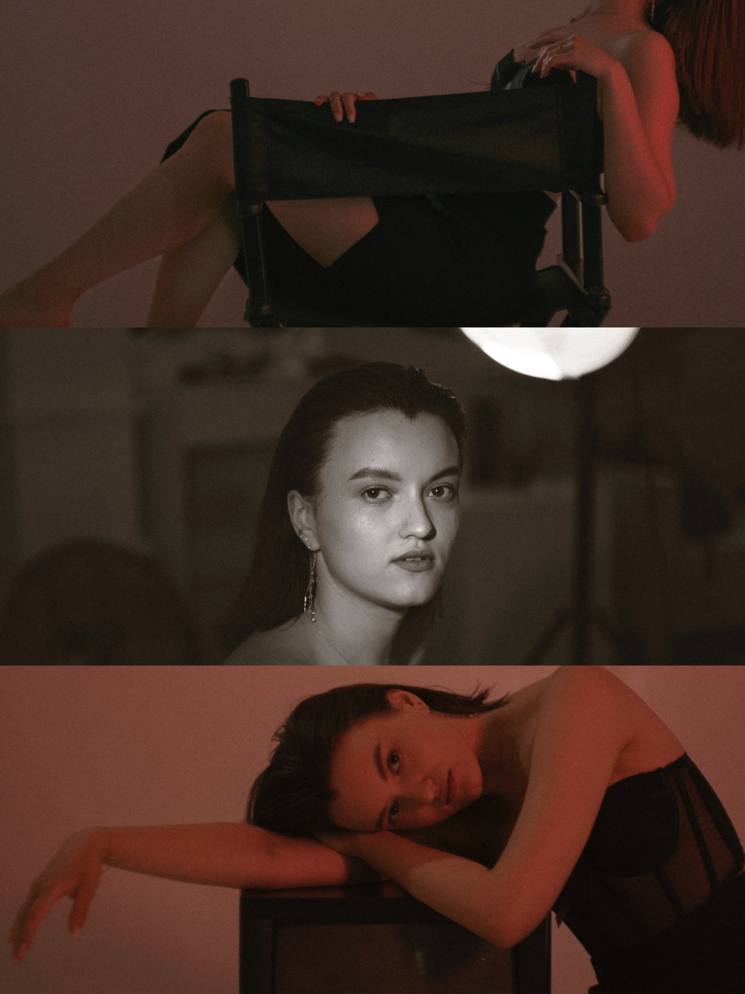 Studio photoshoot with colorful light. Katya Che | Photographer | Beograd