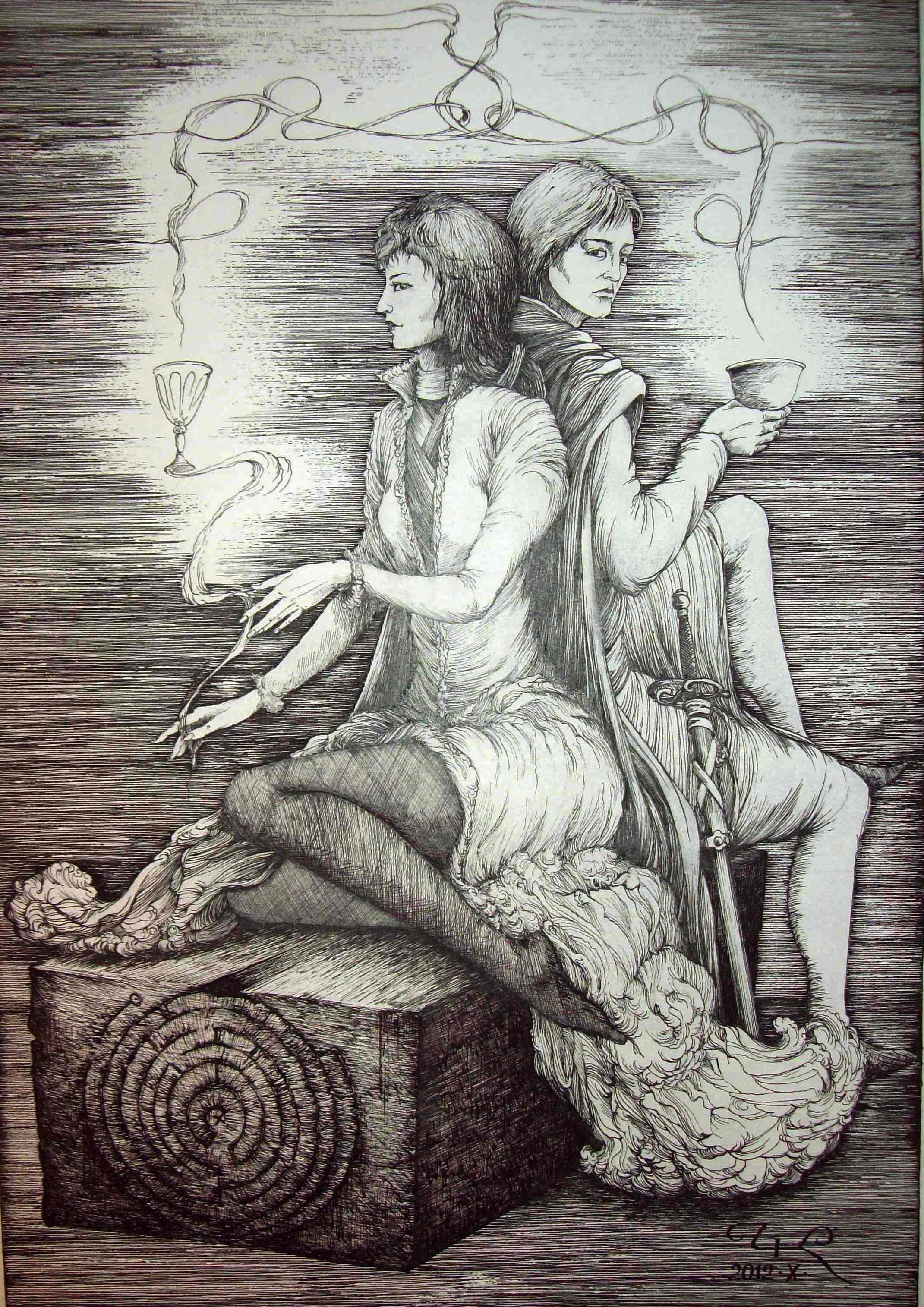 Рисунки. Графика Часовских