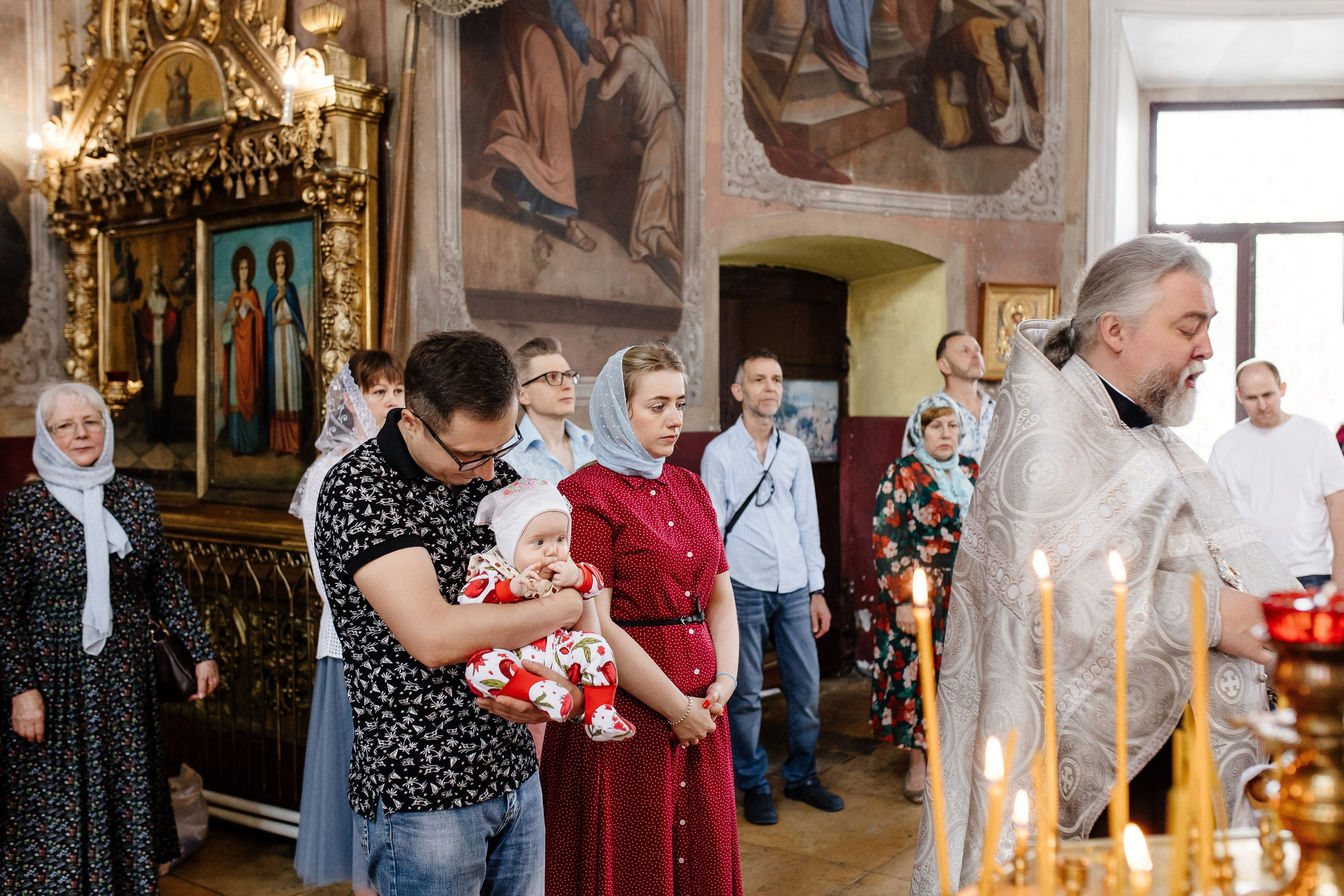 Крещение Агаты. Свадебный и семейный фотограф Екатерина Иванова