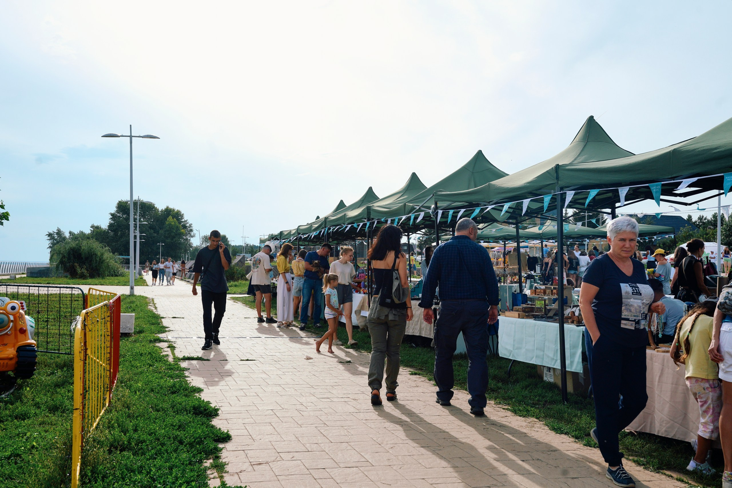 Пляжный маркет 2024, г. Лаишево. Фотограф Казань