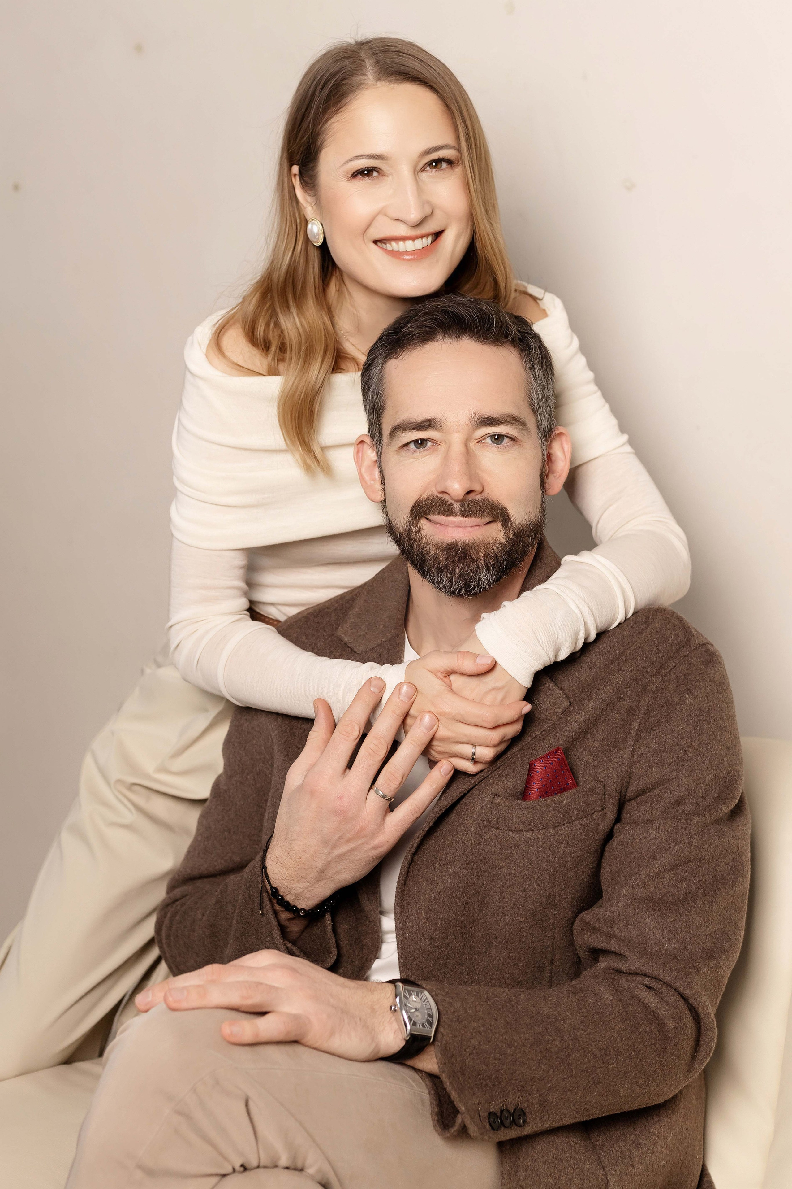 Анна, Никита и дочери. Фотограф в Москве Ксения Мокрушина | Brand & Women photographer