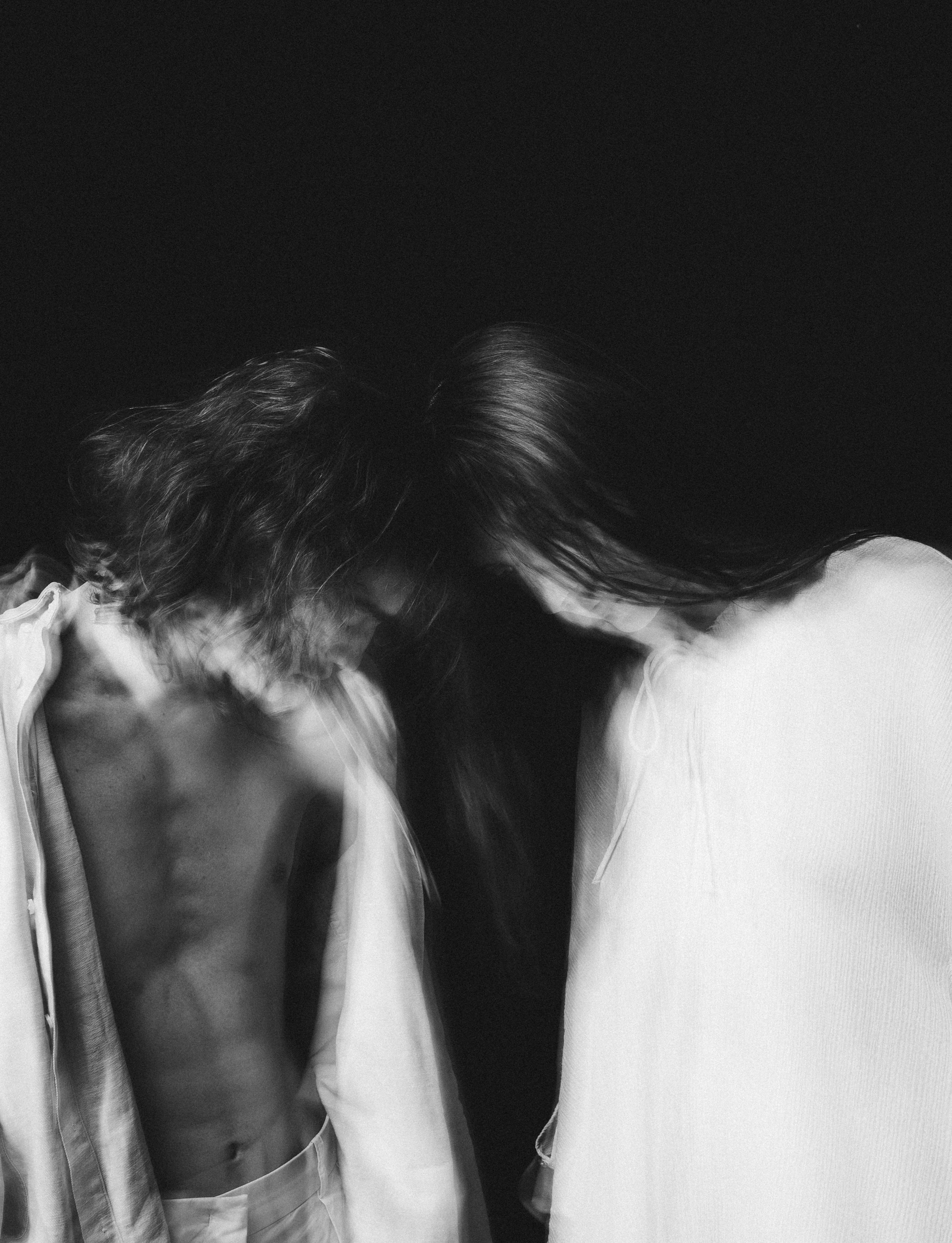 Съемка танцоров — парня и девушки