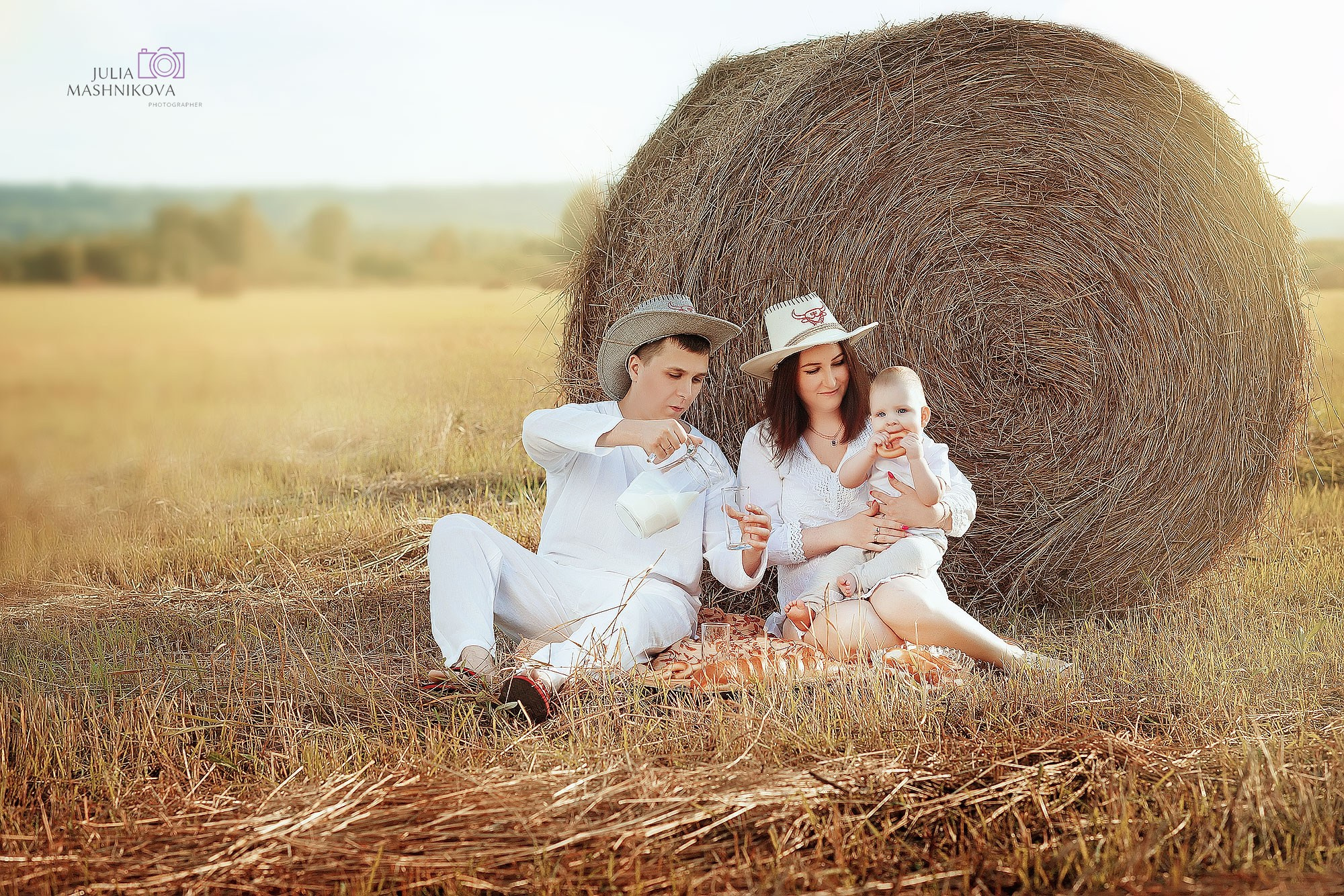 Семейная съёмка на природе. Семейный фотограф г. Новокузнецк Юлия Машникова