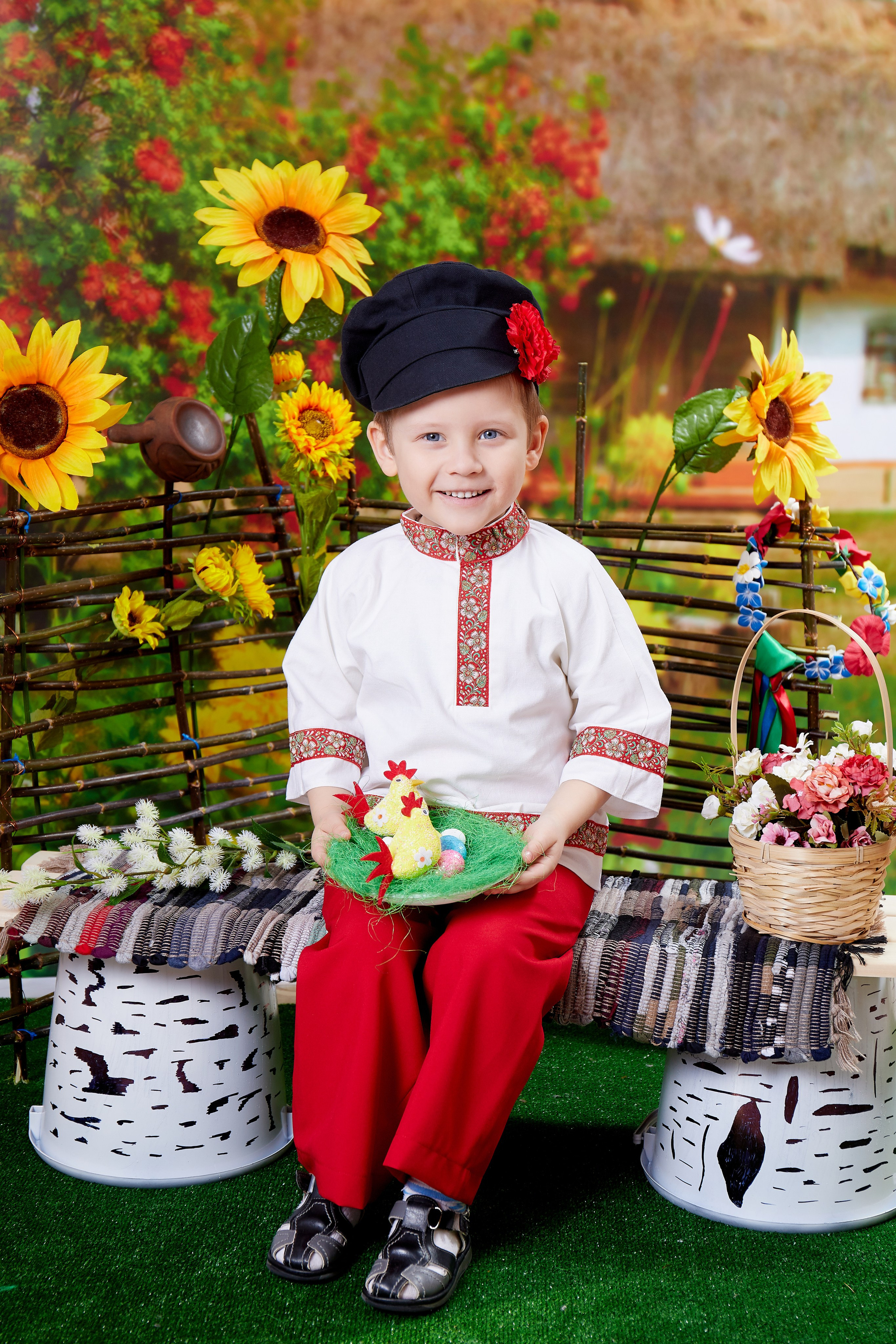 У дома. Детская выездная фотостудия