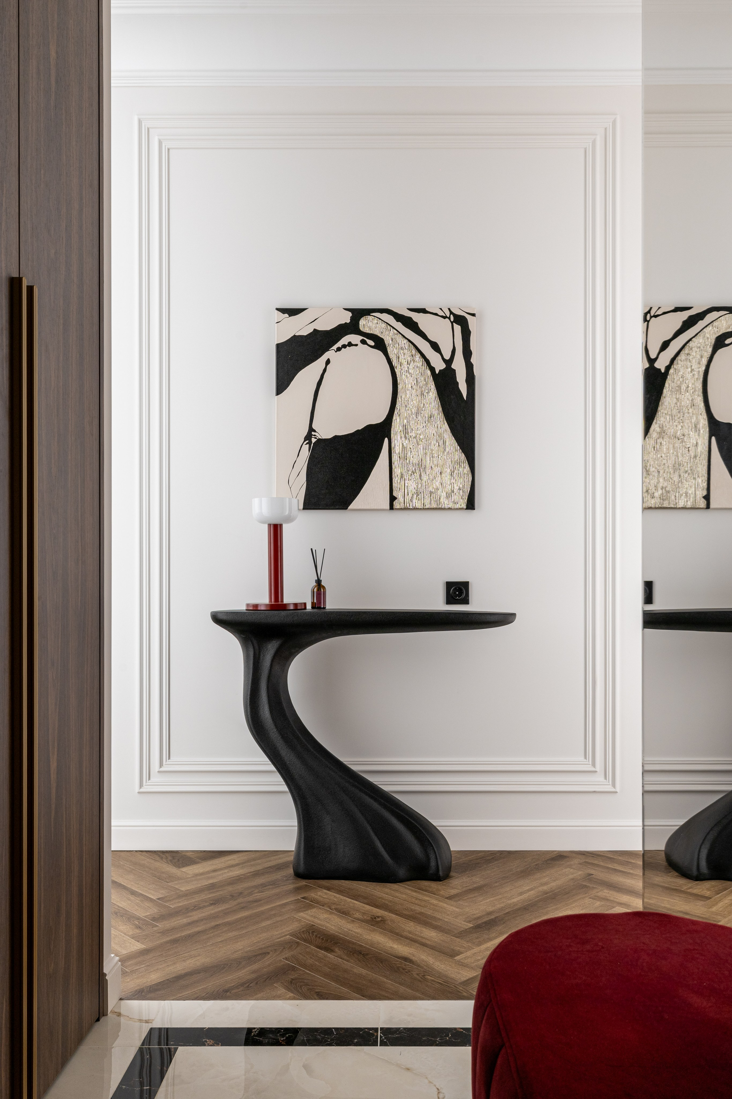 Неоклассика с винными акцентами. ЖК «Will Towers». Veselinskiy| Интерьерный фотограф | Москва