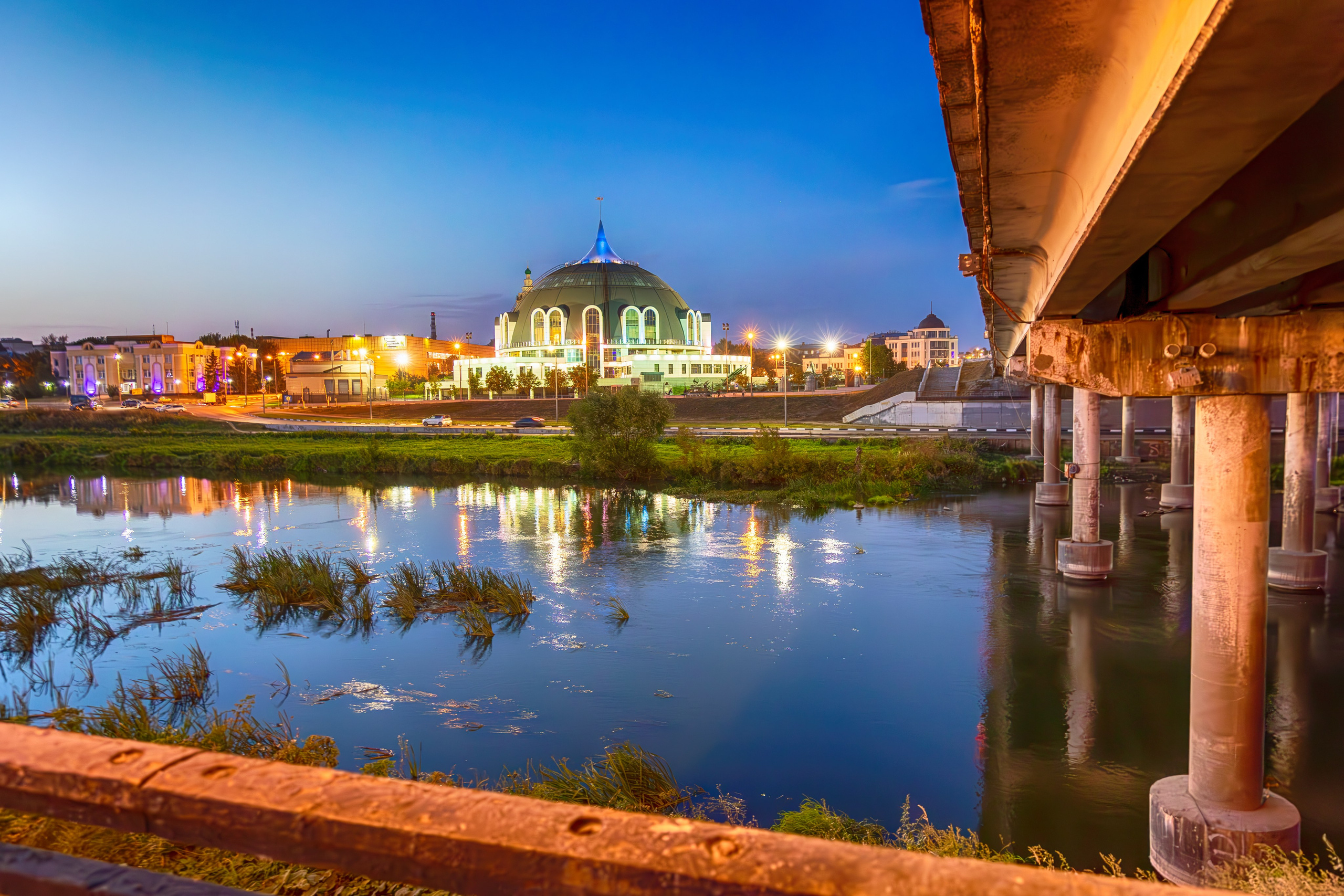 Съемка вечерних пейзажей без штатива. Профессиональная фото и видеосъемка. Москва