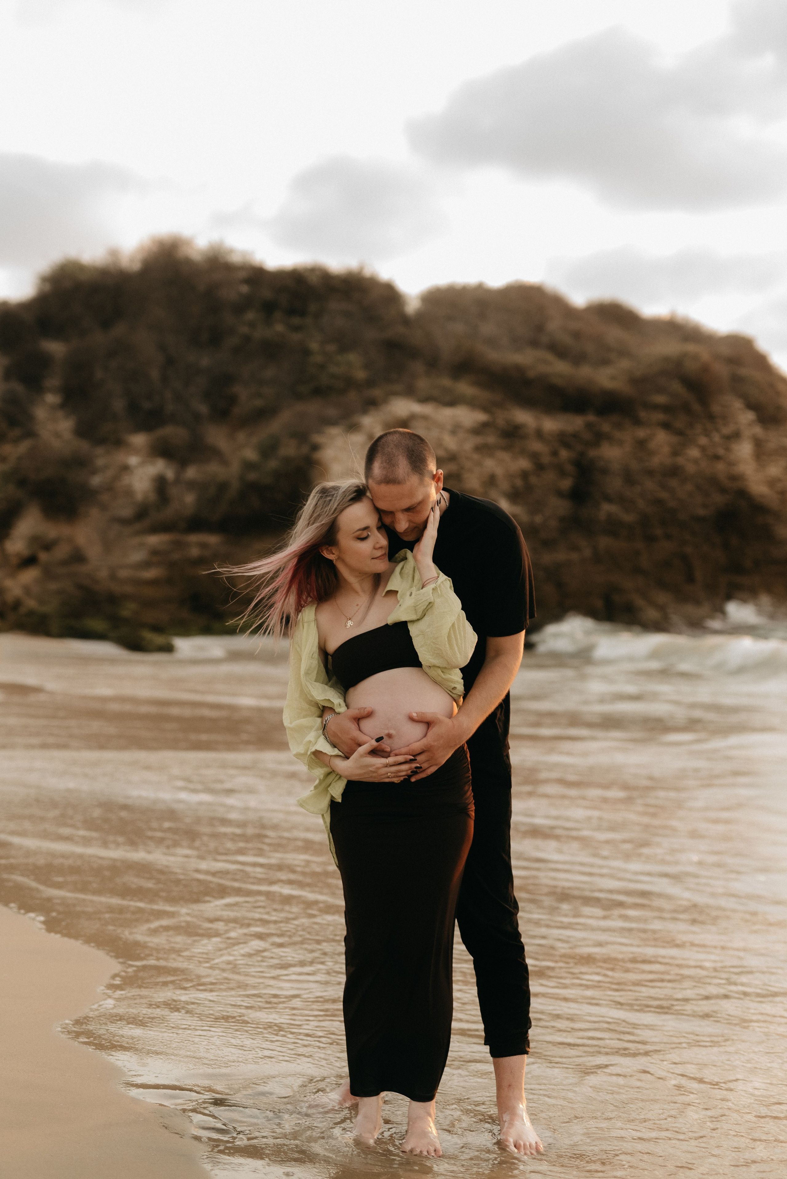 Asya & Denis: Pregnancy. Family photographer in Israel | Alesya Superfin