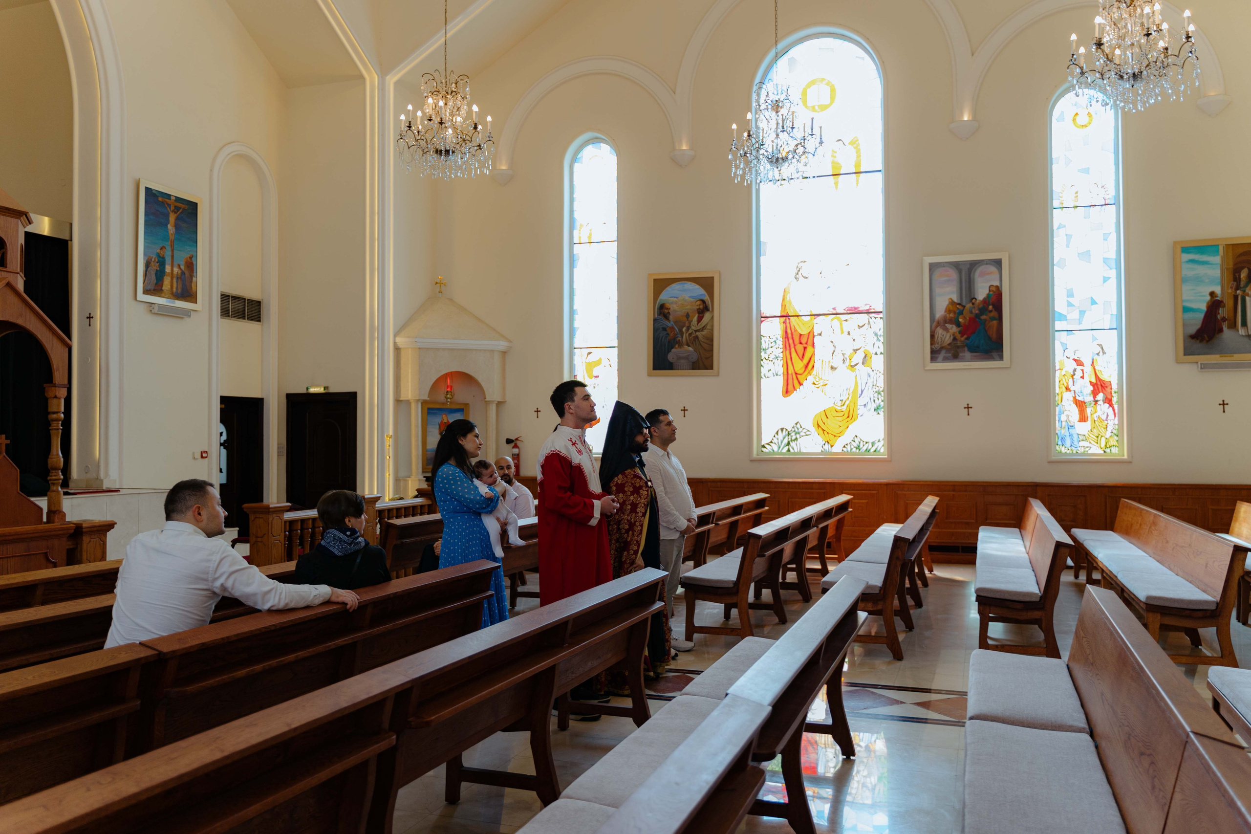 Крещение в армянской церви • Абу Даби. Фотограф и видеограф в Москве и Абу Даби Мария Кулагина