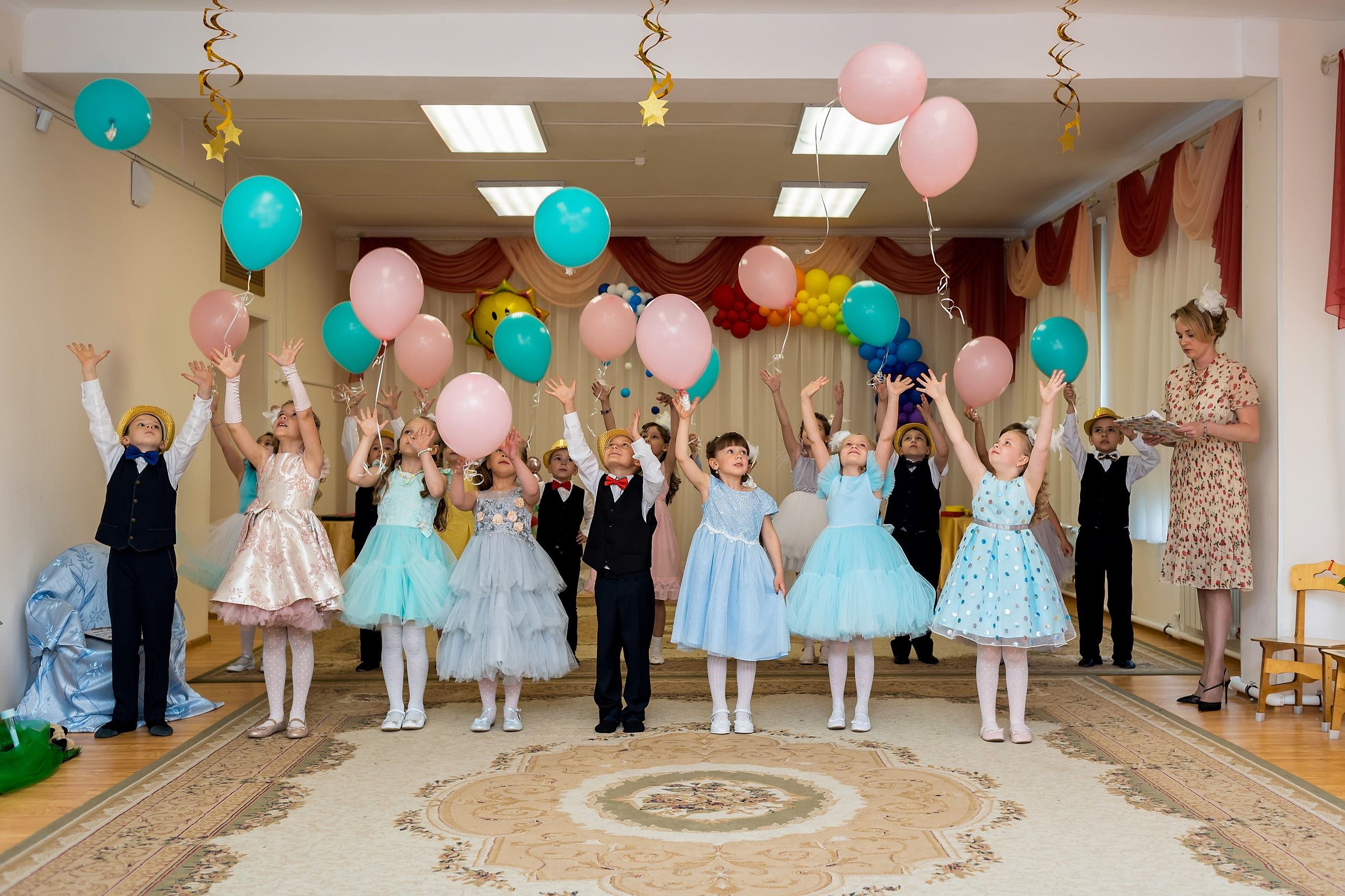 Выпускные в саду. Фотограф Юлия Попова