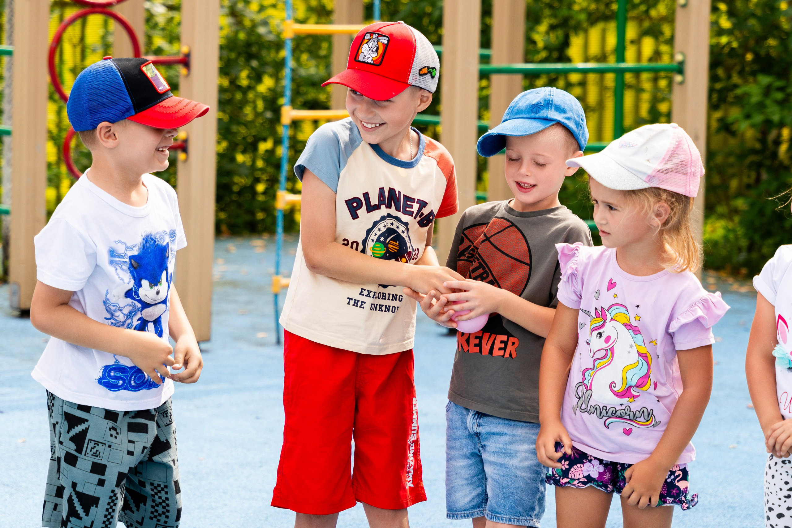 Игры на свежем воздухе. Фотограф Юлия Попова