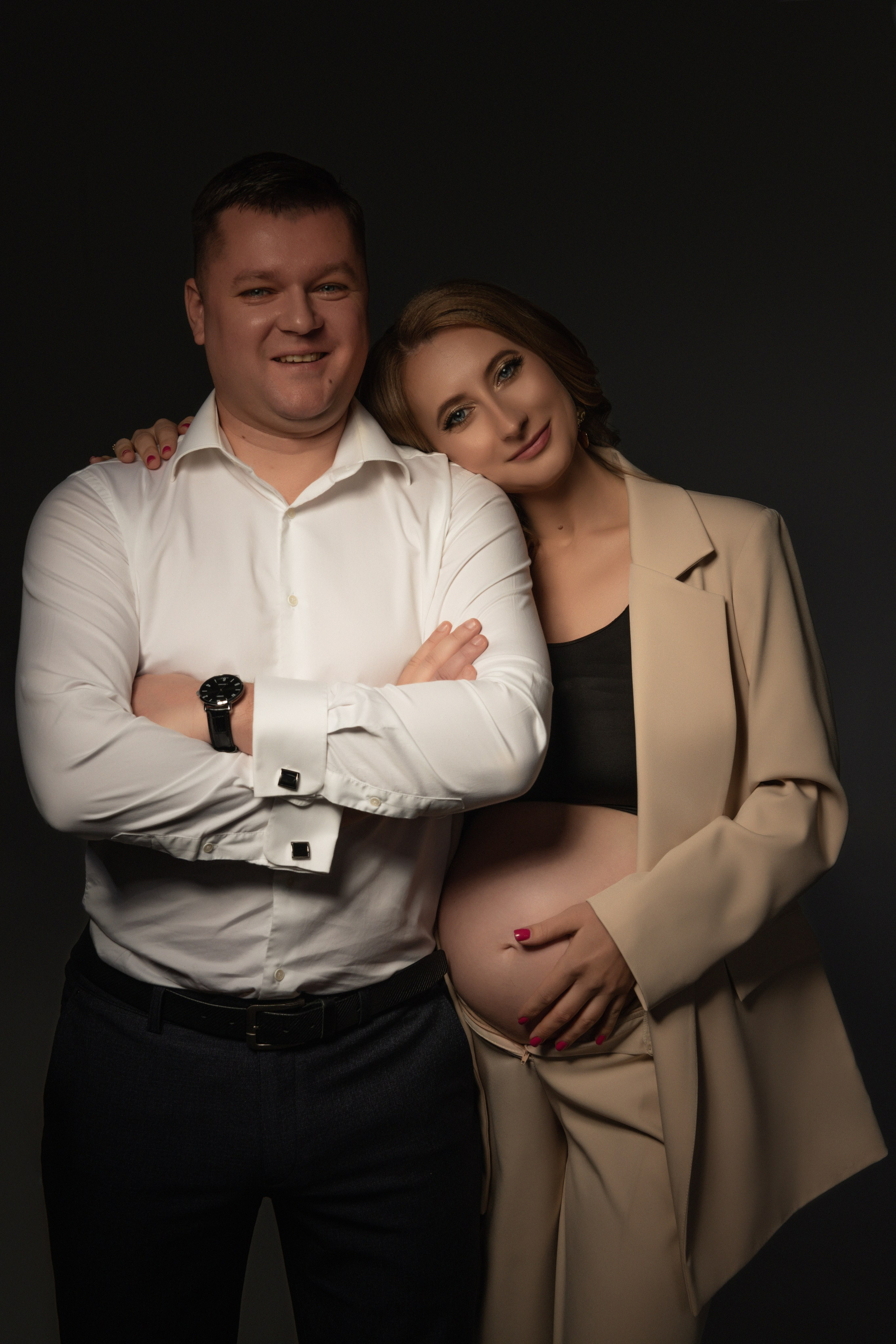 Кадры с мужем. Фотограф беременности в Крыму Бобкова Ирина