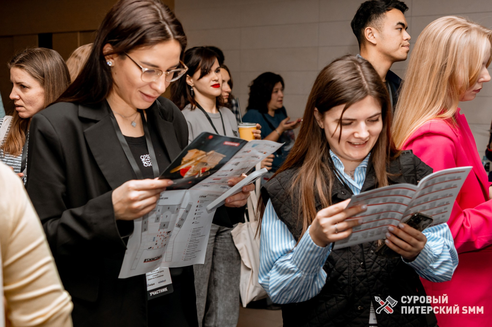 Репортаж конференции «Суровый Питерский SMM». Фотограф в Санкт-Петербурге Ефремова Наталья