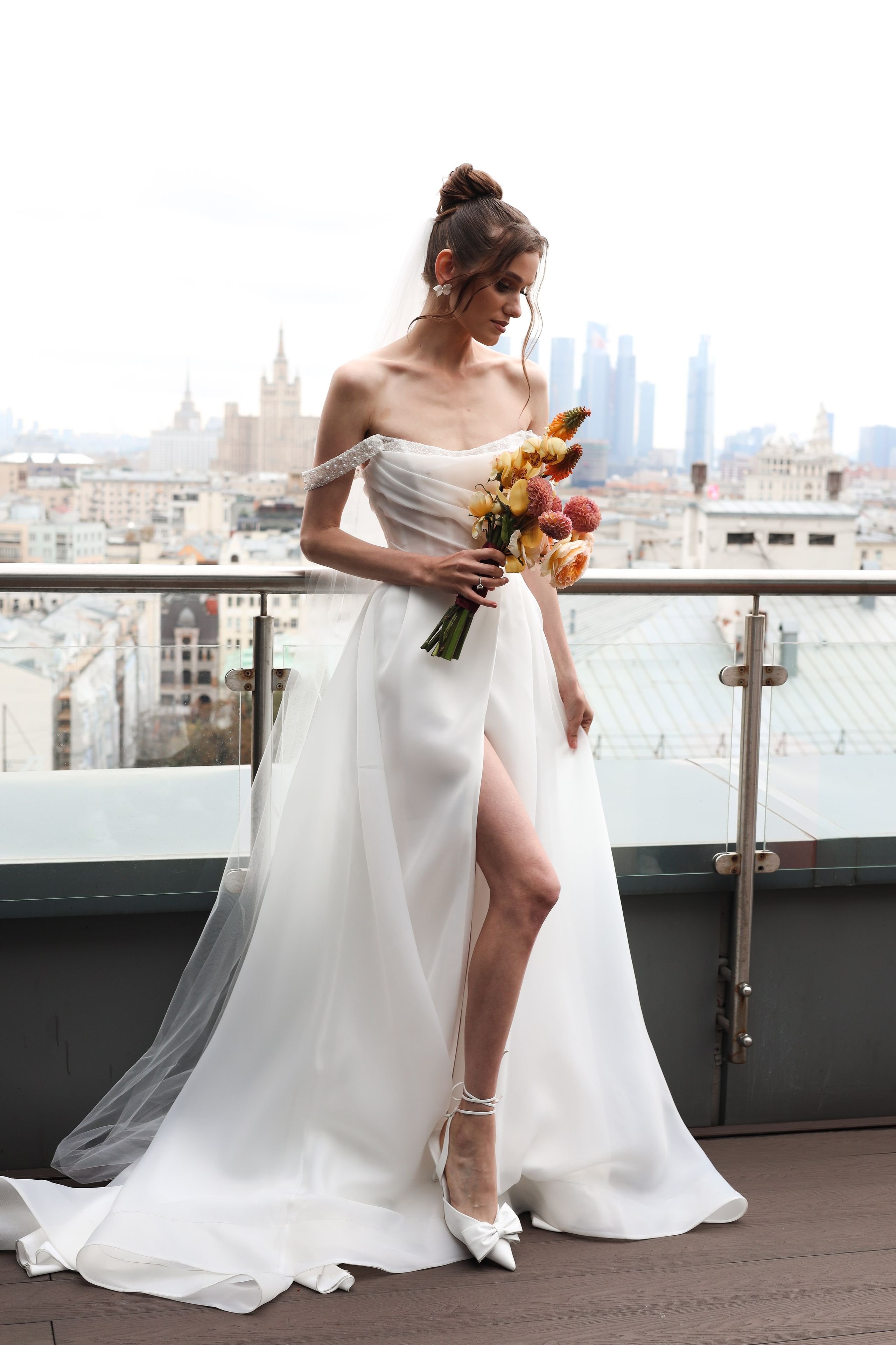 Савелий и Мария | Roof hotel Continental. Свадебный фотограф Москва