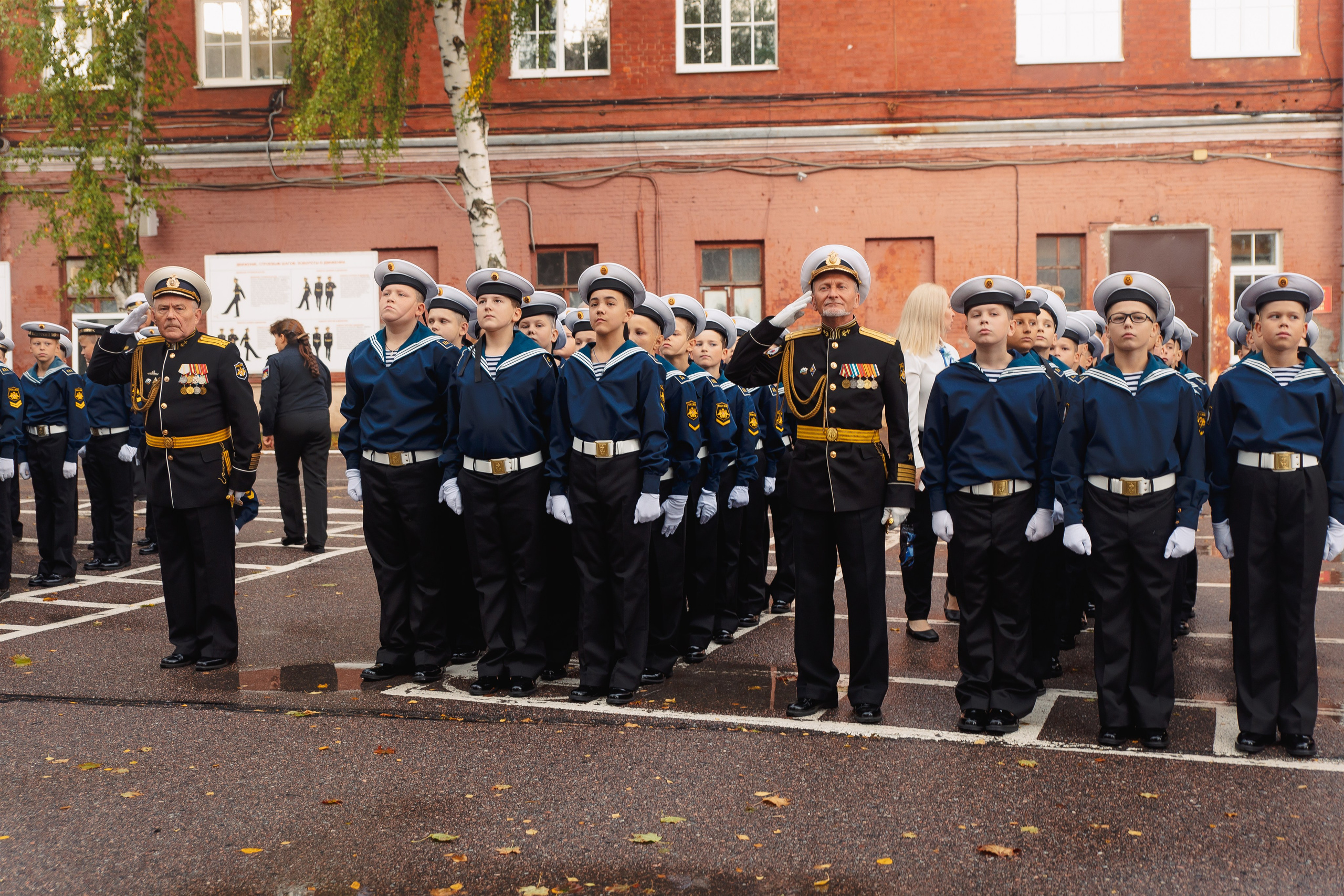 Кадетский корпус. Линейка. Фотограф в Кронштадте и Санкт-Петербурге Анастасия Коваленко