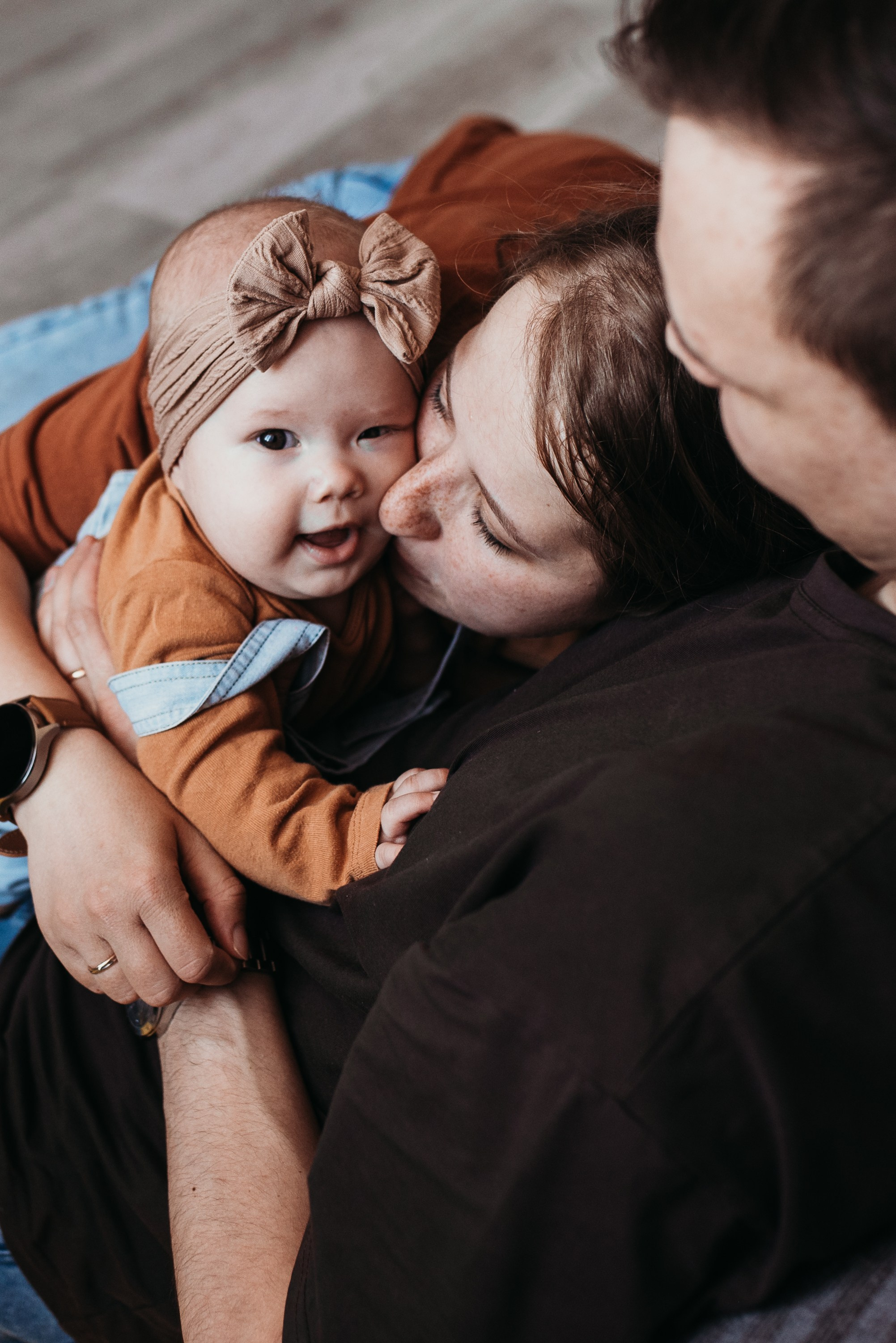 Даша, Коля и София. Семейный и детский фотограф в Новосибирске и Краснообске — Анна Ким