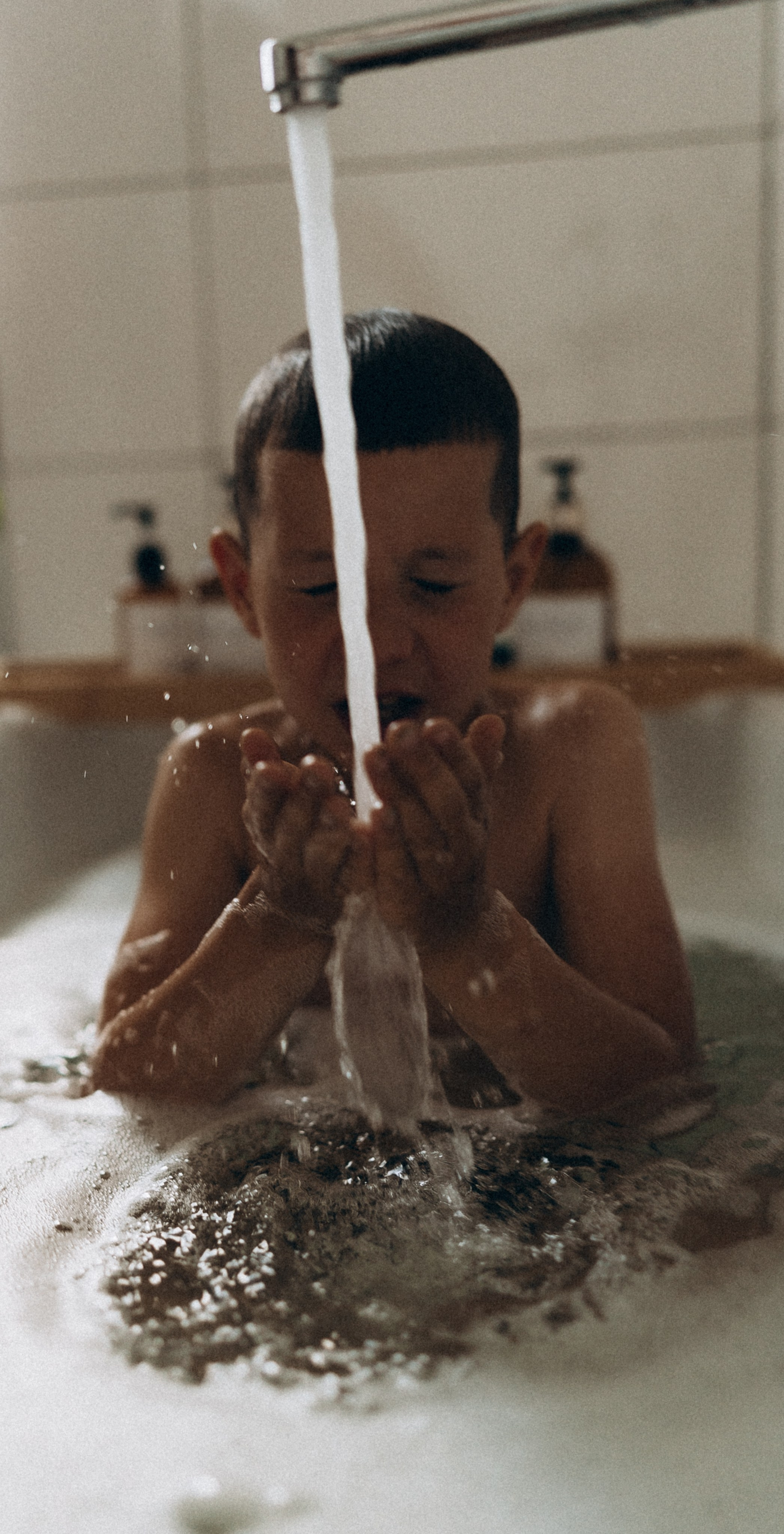 …и мама сделала пенную ванну. Семейный и домашний фотограф в Уфе Ирина Гарасюта