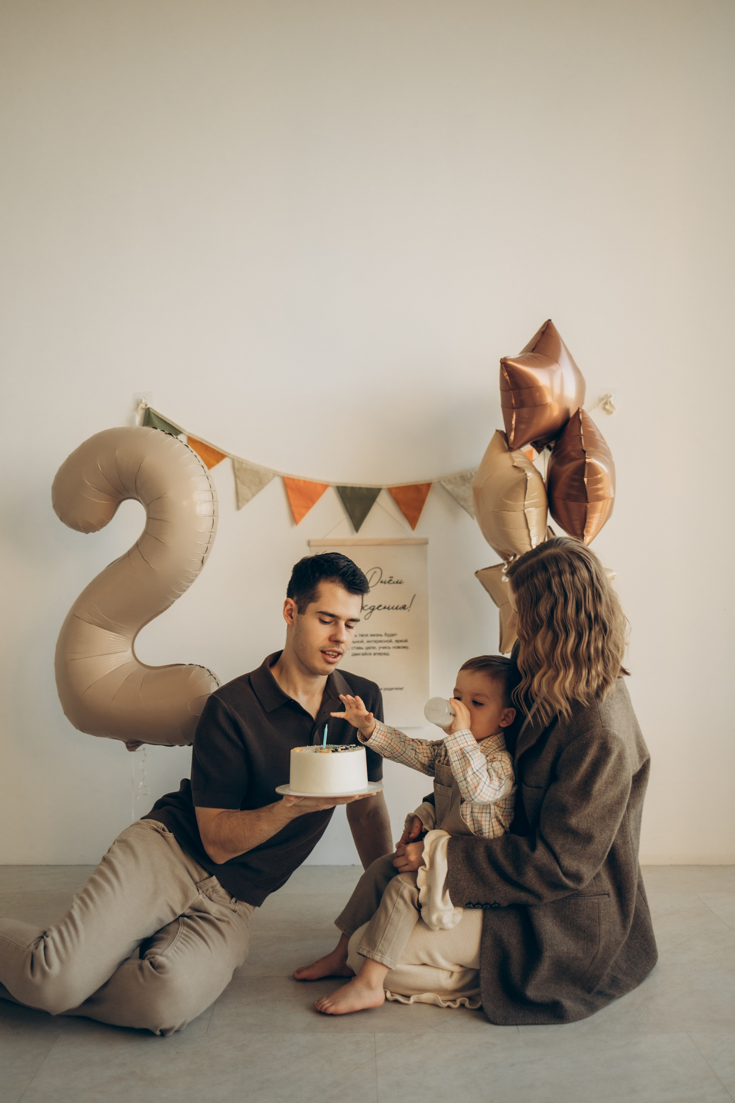 Второй годик Матвея. Семейный фотограф в Москве Анастасия Шалда