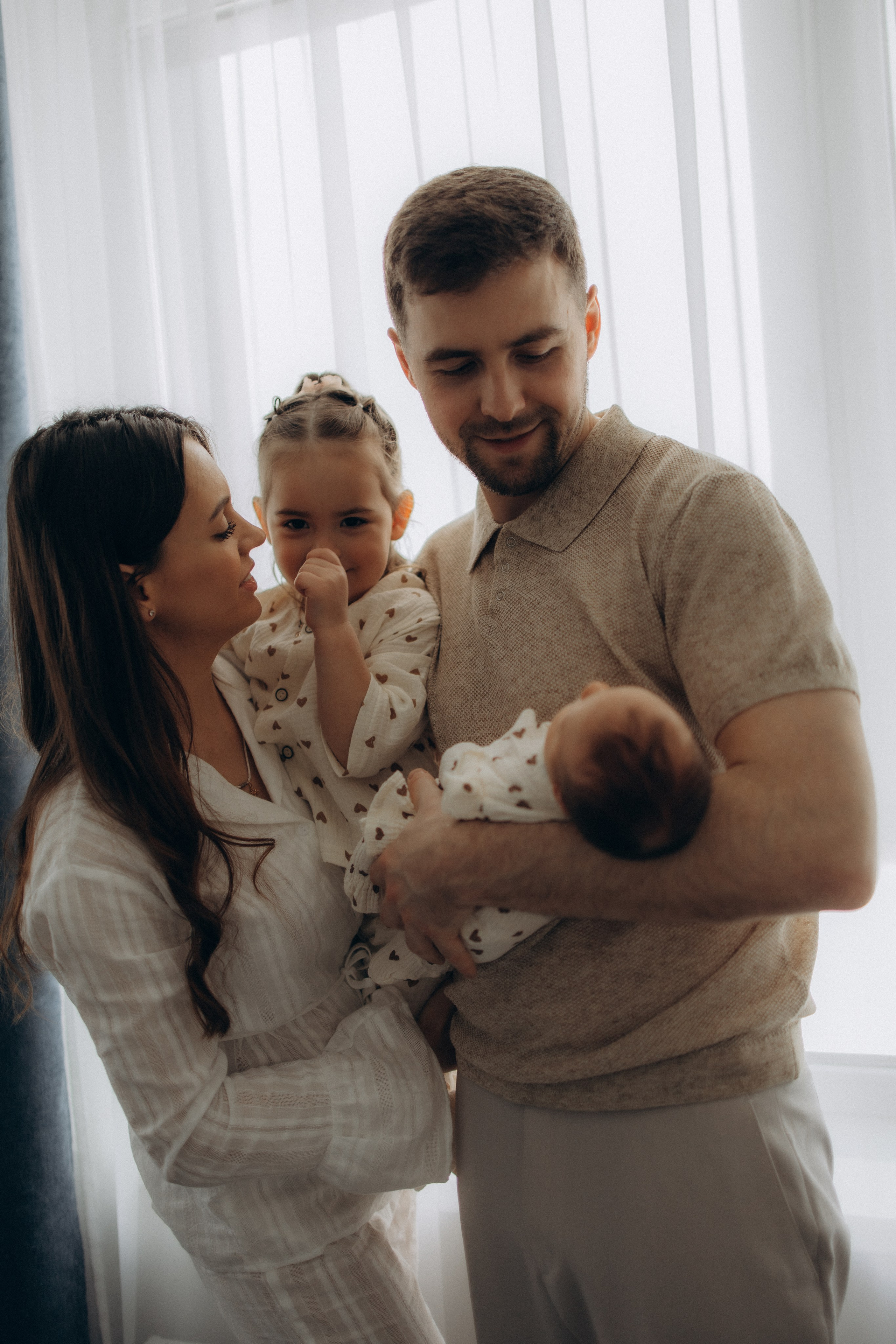 Маленькая кроха Есения. Семейный фотограф в Москве Анастасия Шалда