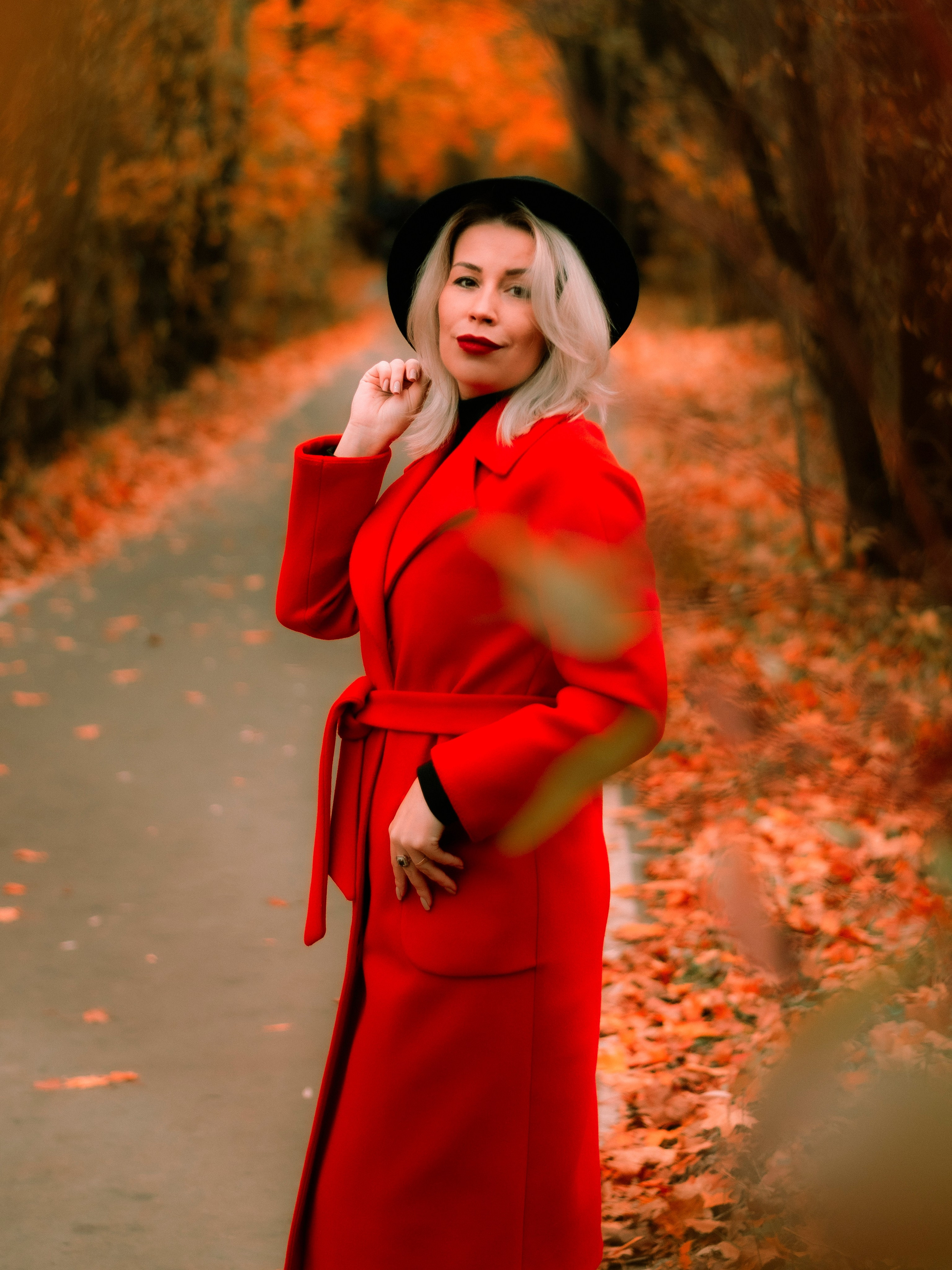 Anya — Autumn Forest. Портретный фотограф Москва Белогорцев Сергей