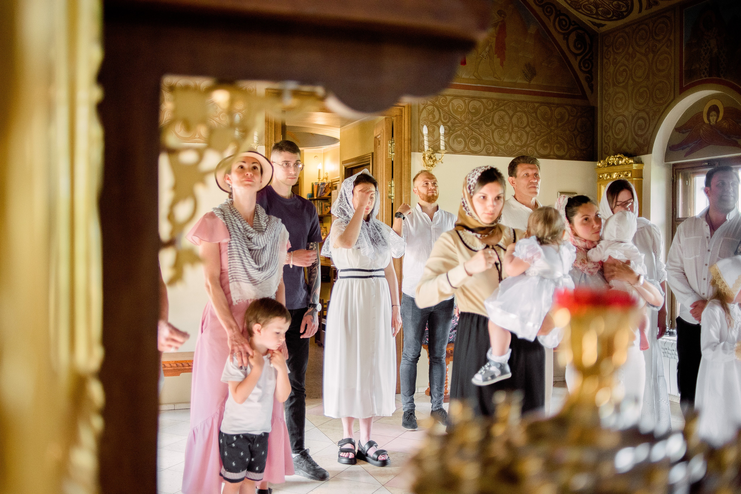 Крещение Ники. Фотограф Юлия Попова