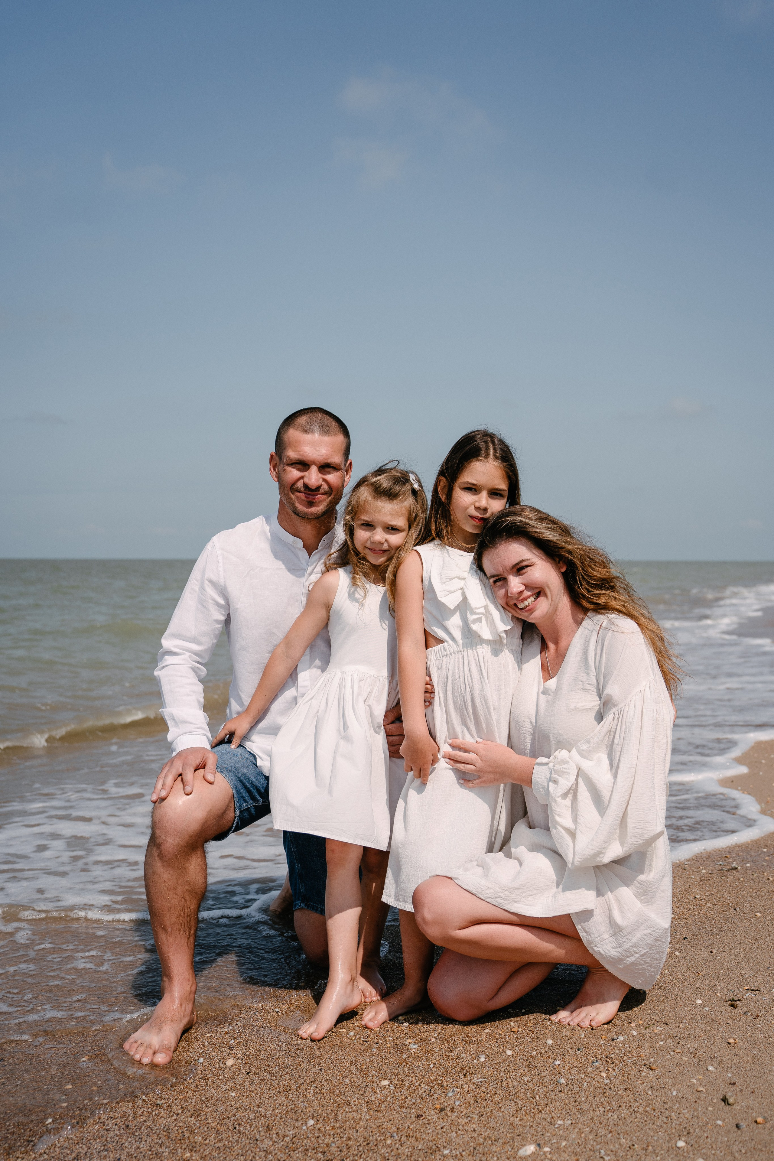 Артем, Мила, Маша и Даша. Свадебный и семейный фотограф в Воронеже Анастасия Бойко