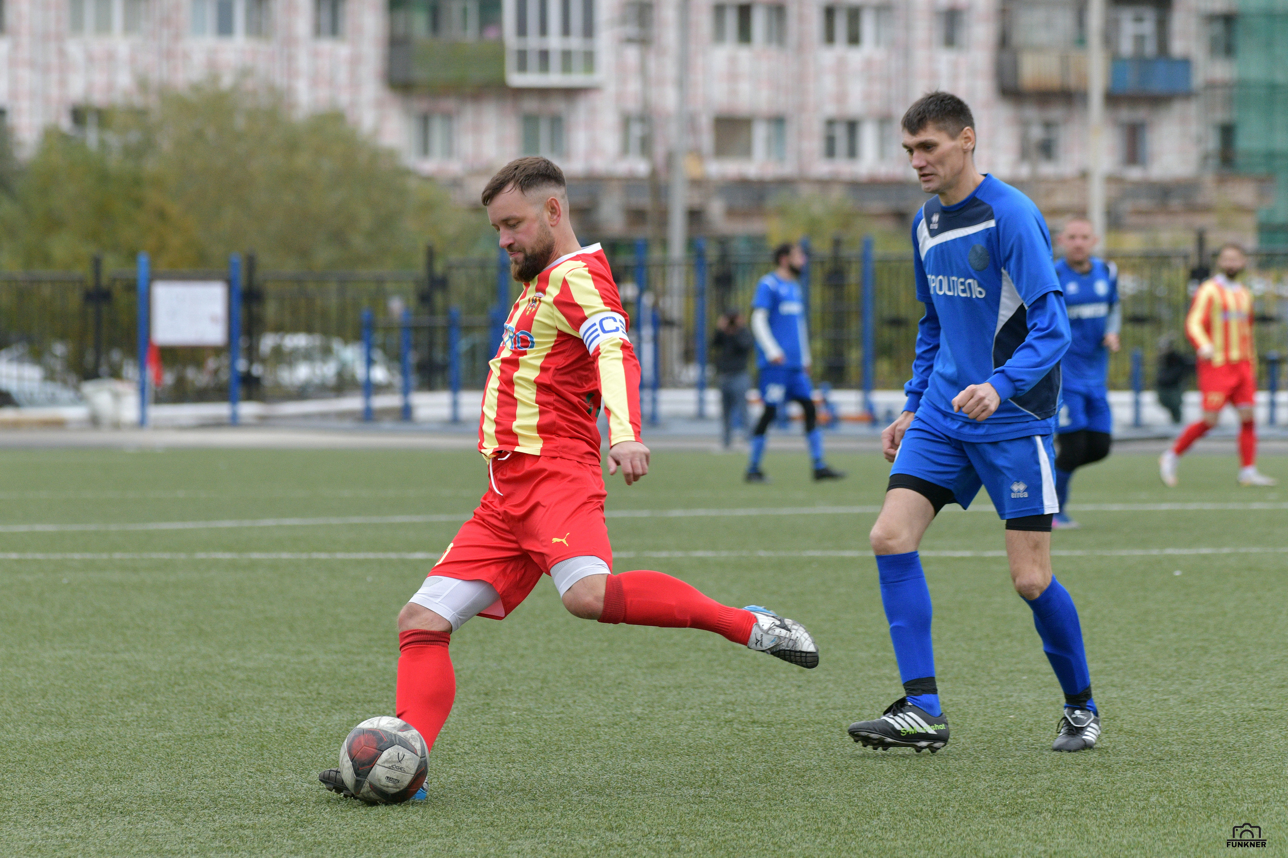 Чемпионат г. Норильска по футболу. Финал «Строитель» — «Алания». Свой взгляд через объектив