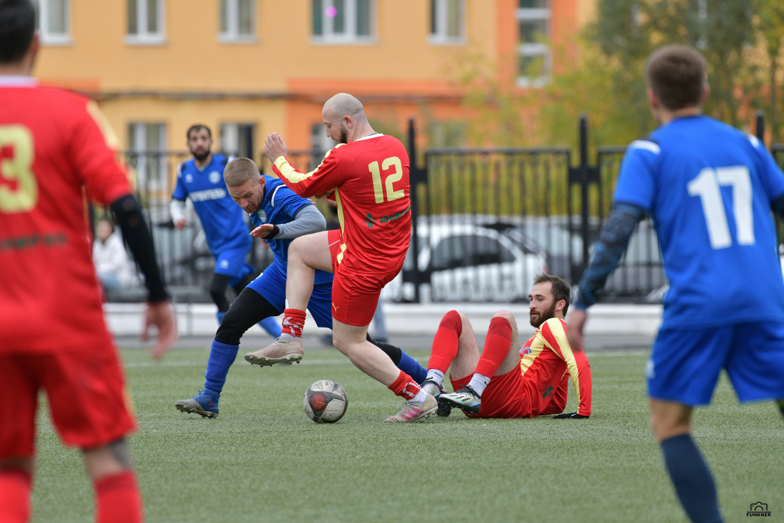 Чемпионат г. Норильска по футболу. Финал «Строитель» — «Алания». Свой взгляд через объектив