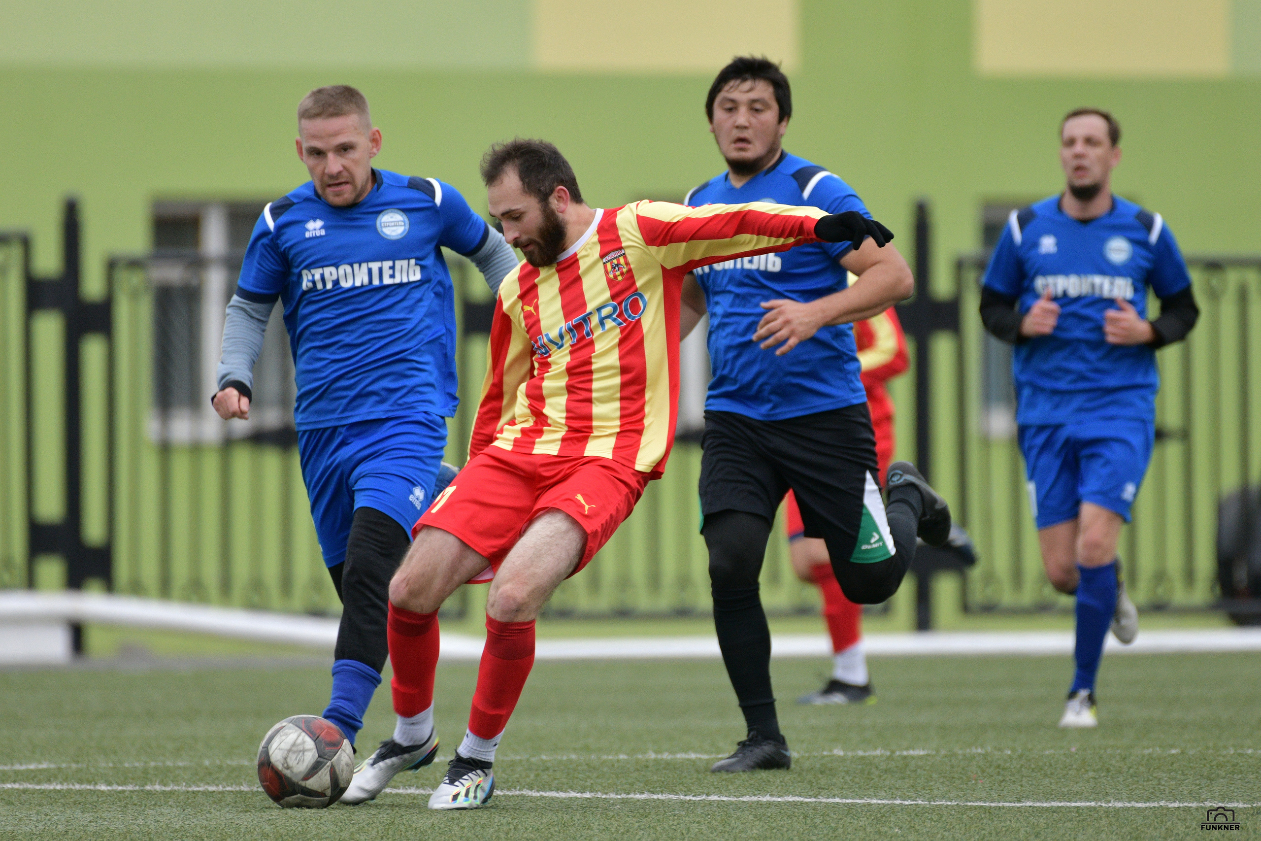 Чемпионат г. Норильска по футболу. Финал «Строитель» — «Алания». Свой взгляд через объектив