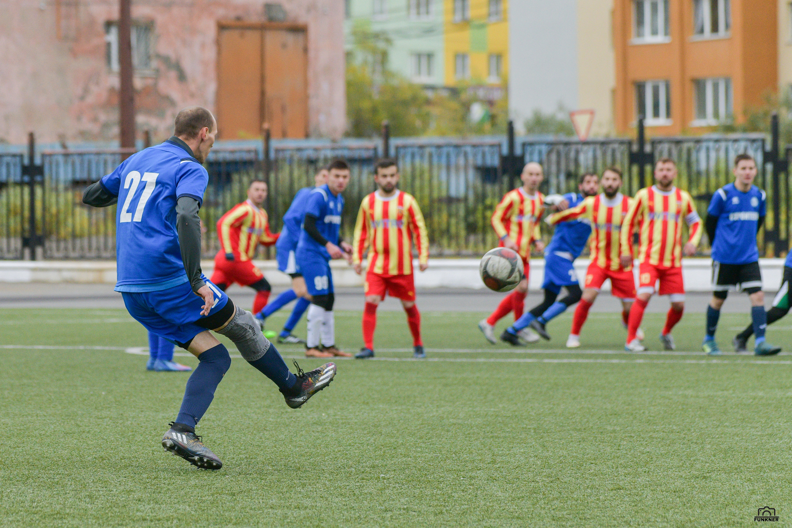 Чемпионат г. Норильска по футболу. Финал «Строитель» — «Алания». Свой взгляд через объектив