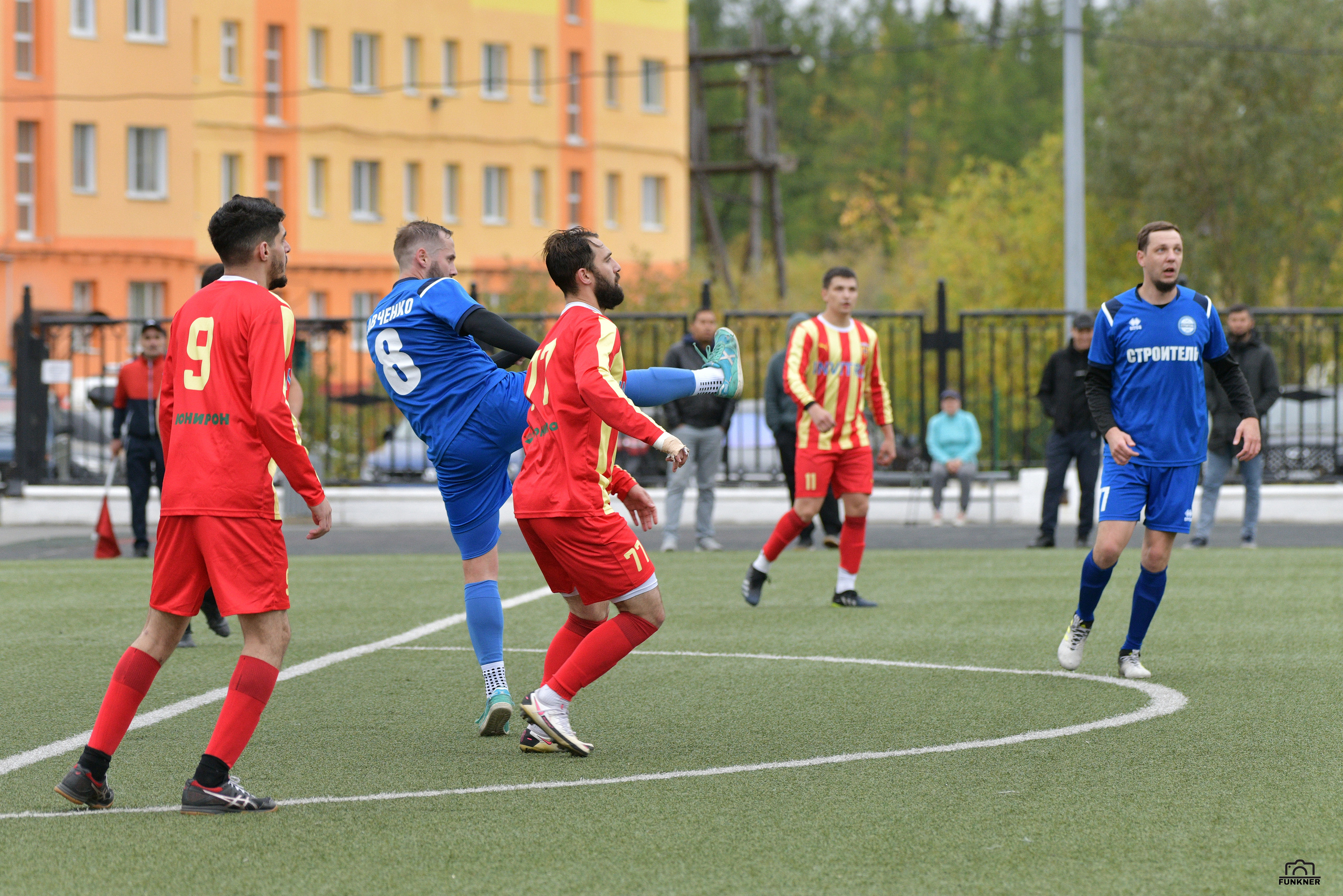 Чемпионат г. Норильска по футболу. Финал «Строитель» — «Алания». Свой взгляд через объектив