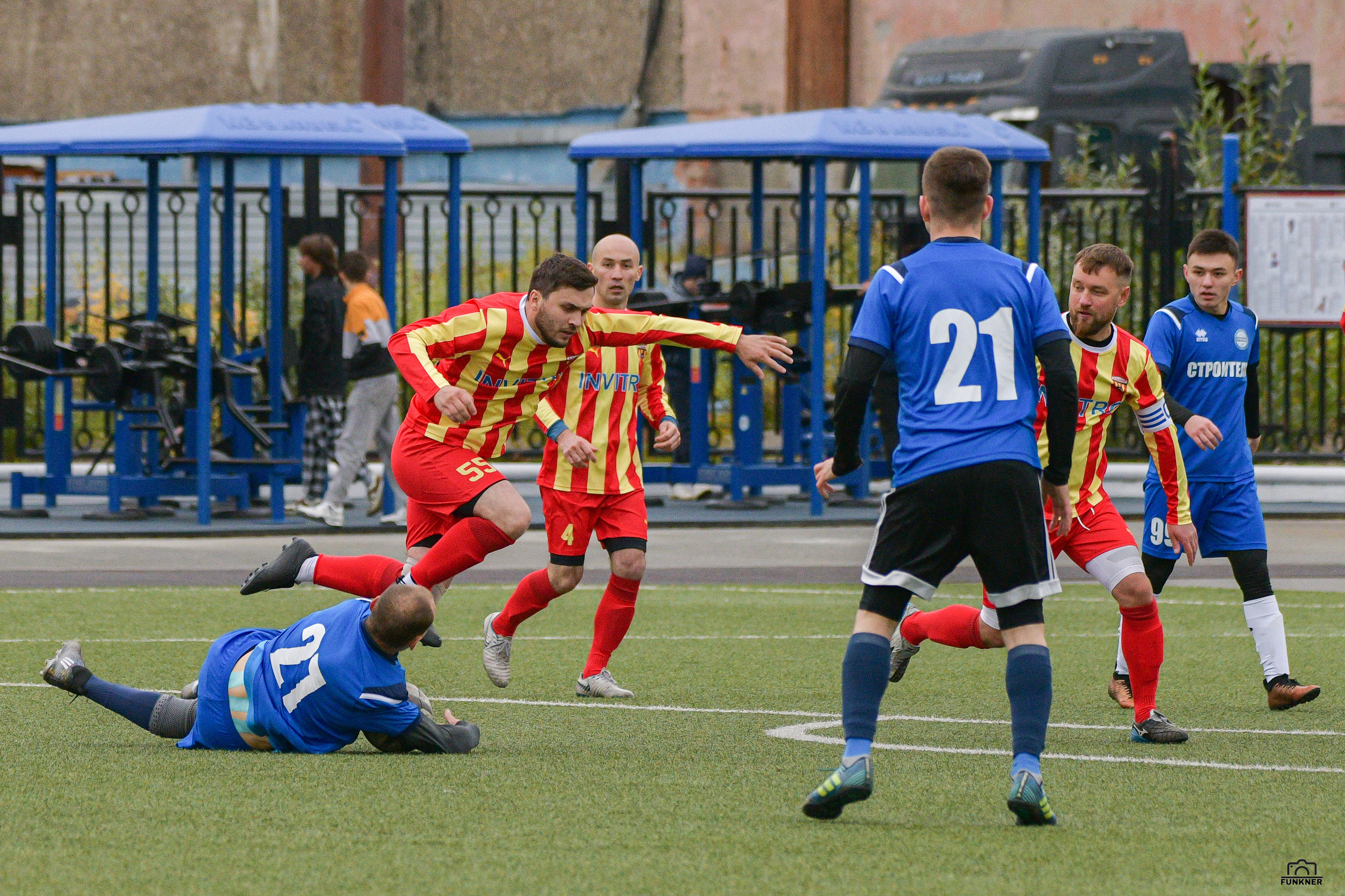 Чемпионат г. Норильска по футболу. Финал «Строитель» — «Алания». Свой взгляд через объектив