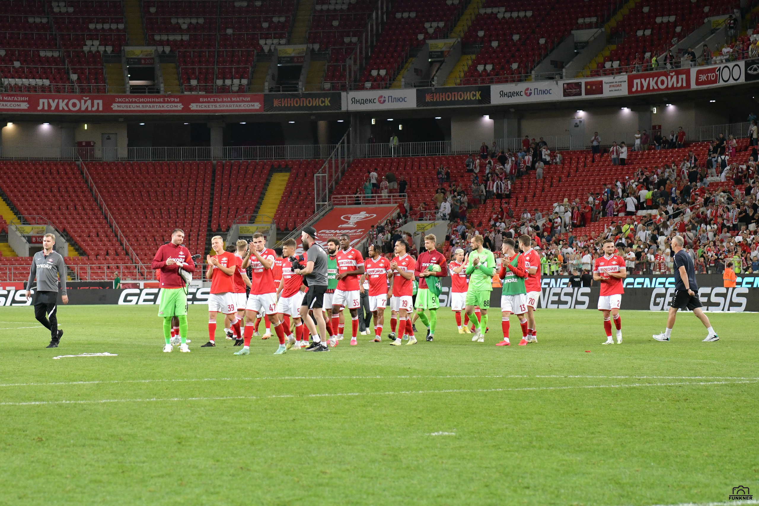 Кубок России. Спартак — Пари НН. Свой взгляд через объектив