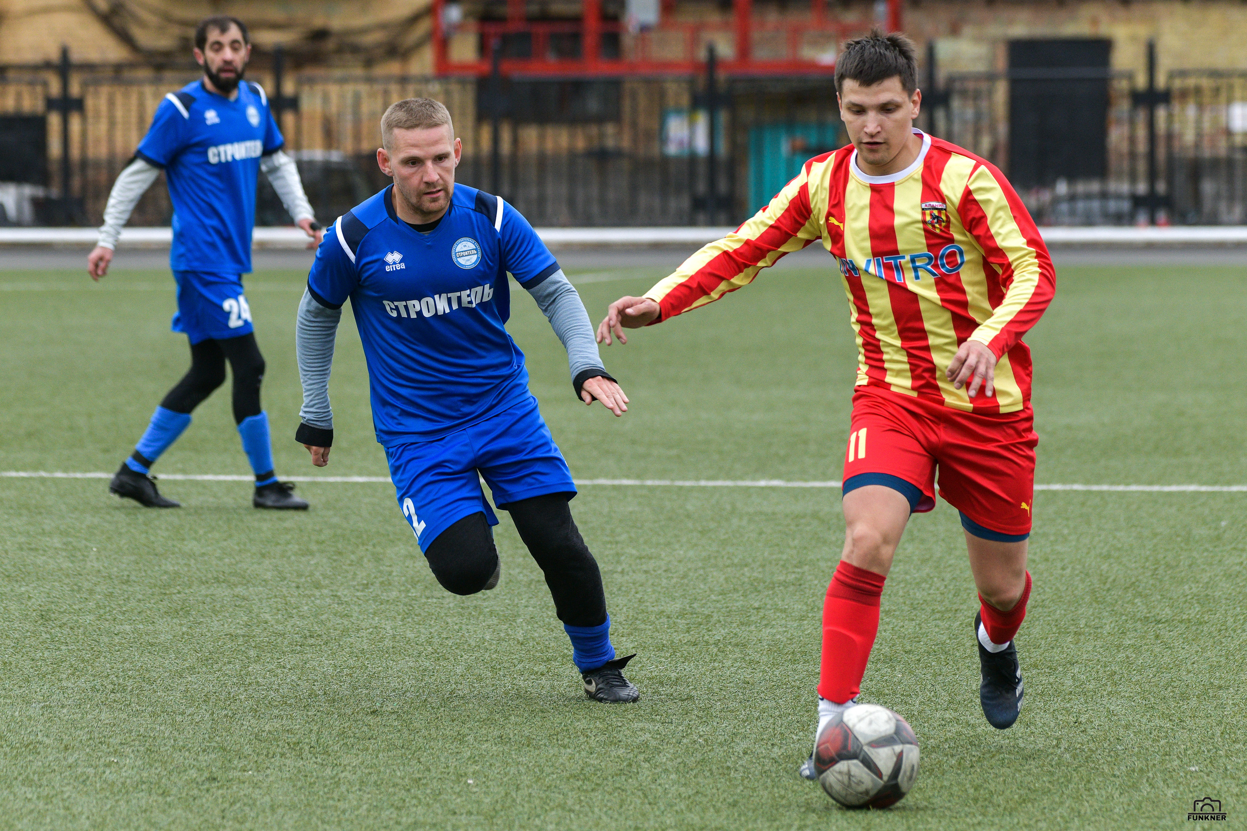 Чемпионат г. Норильска по футболу. Финал «Строитель» — «Алания». Свой взгляд через объектив