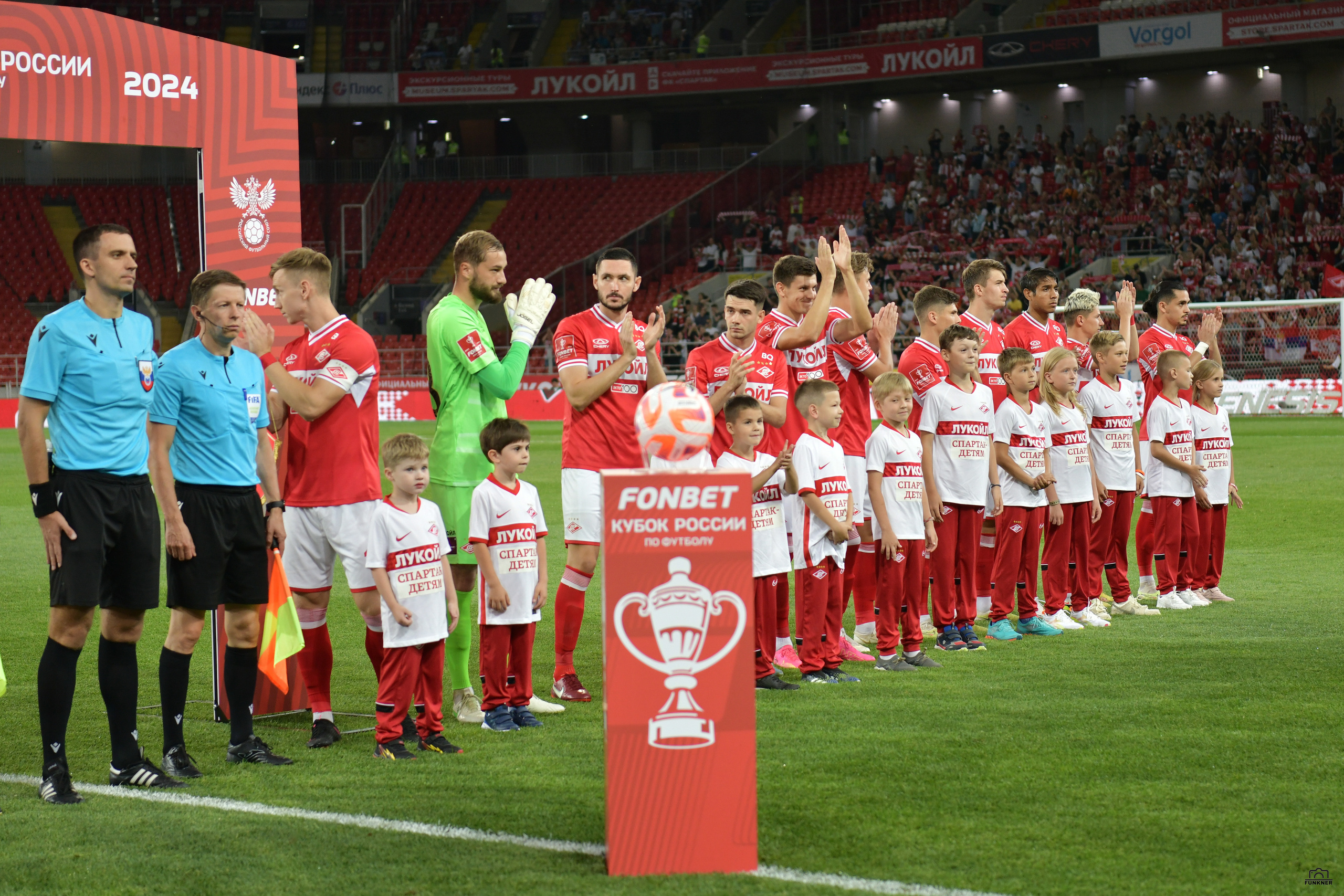 Кубок России. Спартак — Пари НН. Свой взгляд через объектив