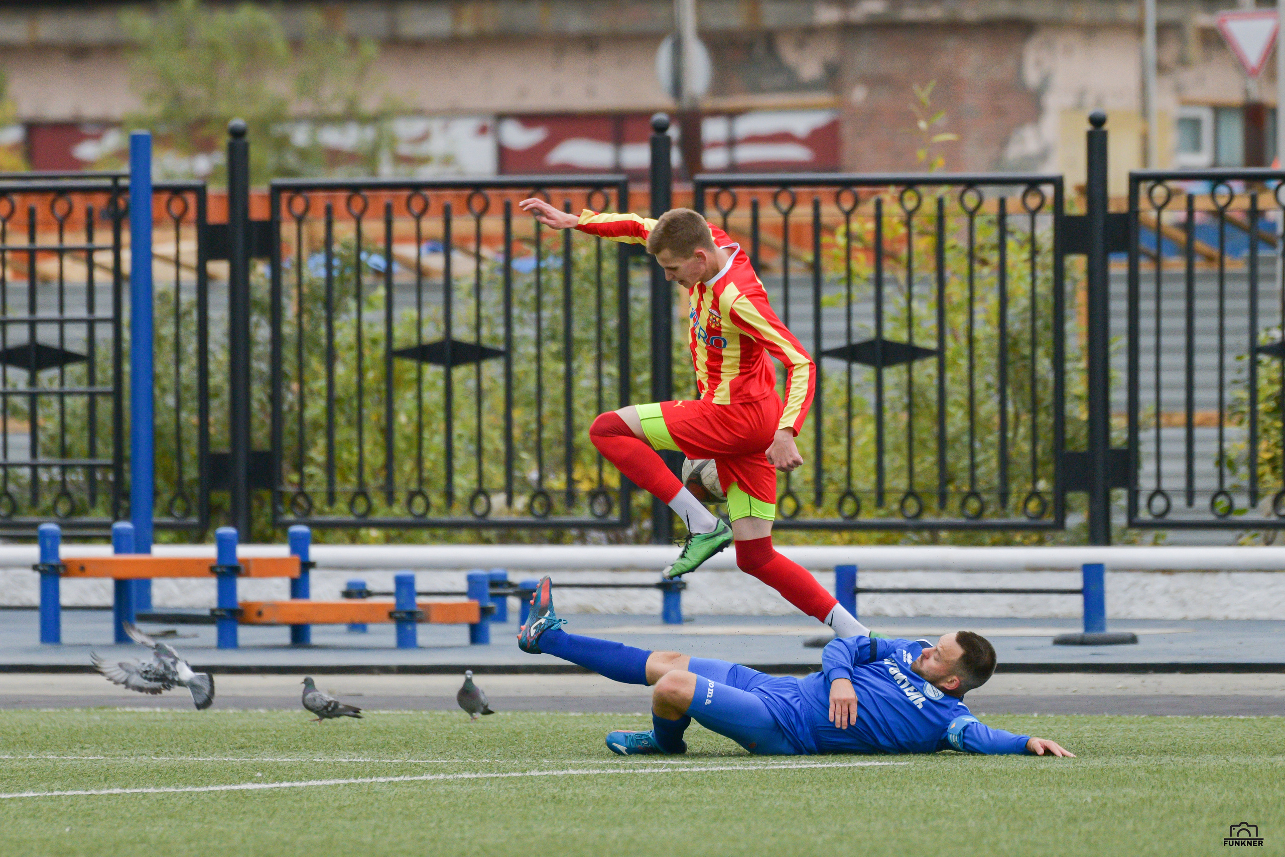 Чемпионат г. Норильска по футболу. Финал «Строитель» — «Алания». Свой взгляд через объектив