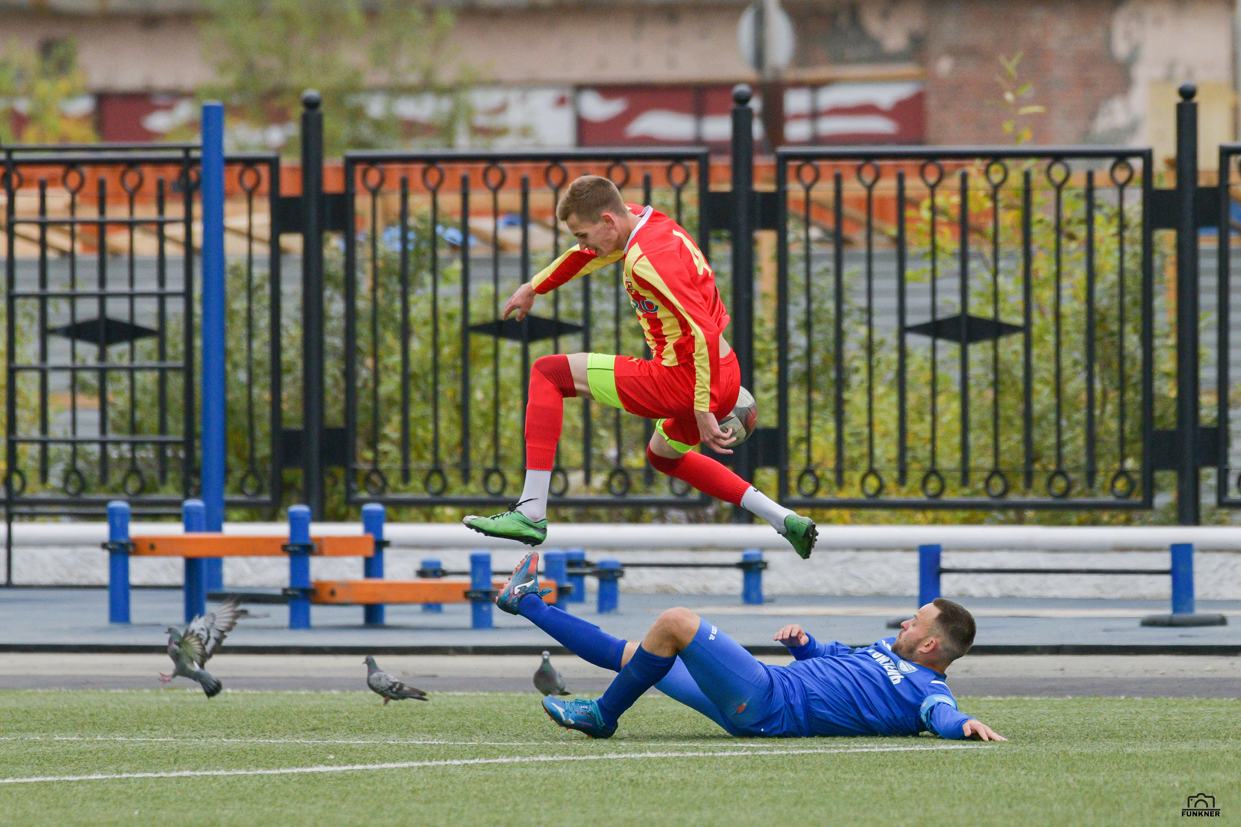 Чемпионат г. Норильска по футболу. Финал «Строитель» — «Алания». Свой взгляд через объектив