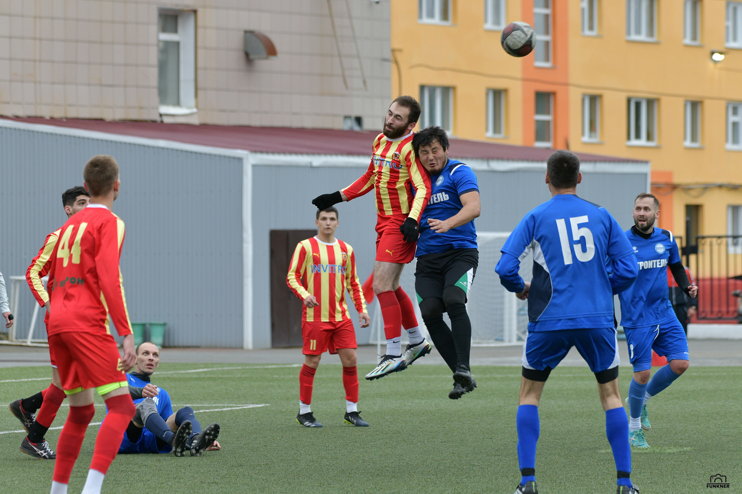 Чемпионат г. Норильска по футболу. Финал «Строитель» — «Алания». Свой взгляд через объектив