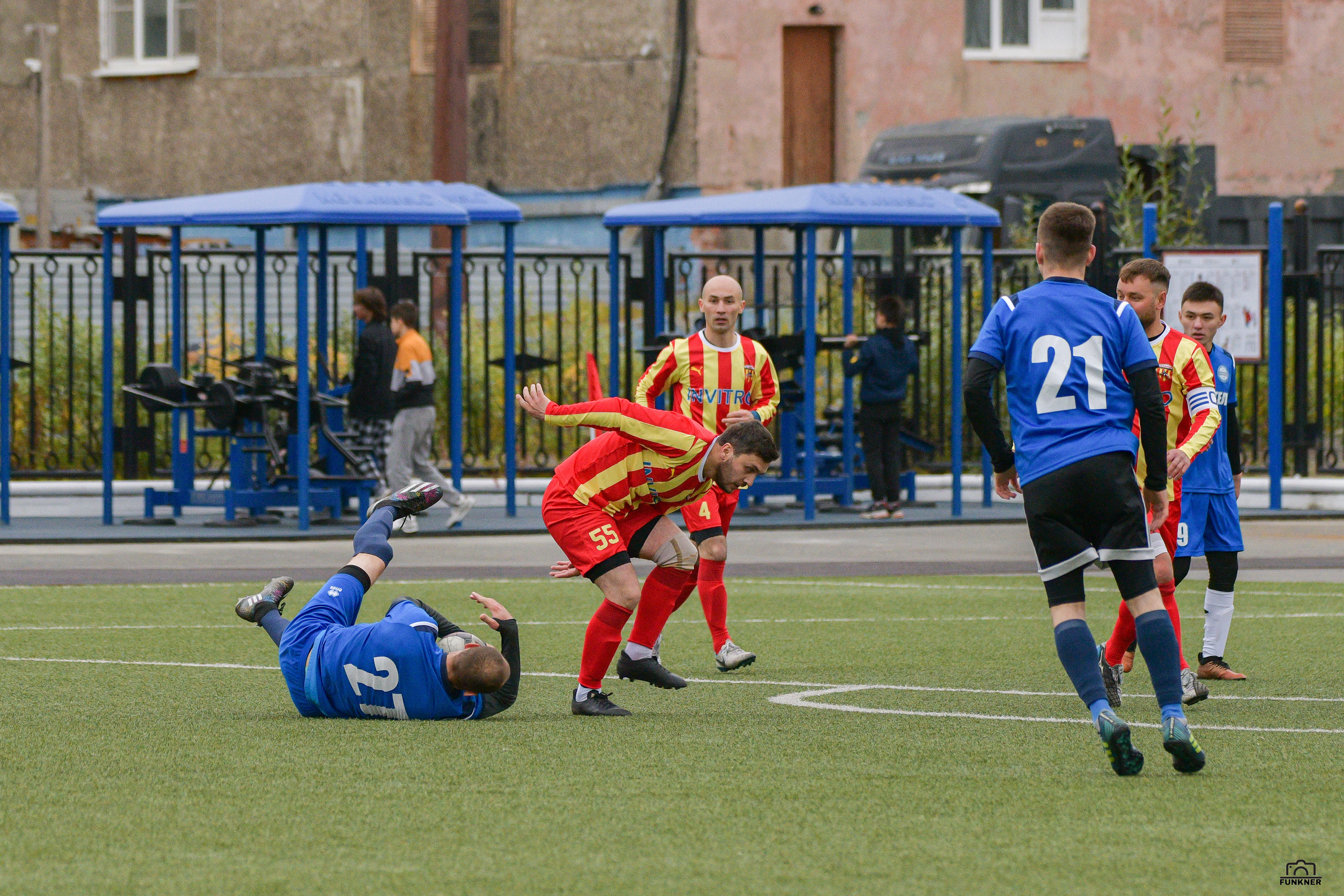 Чемпионат г. Норильска по футболу. Финал «Строитель» — «Алания». Свой взгляд через объектив