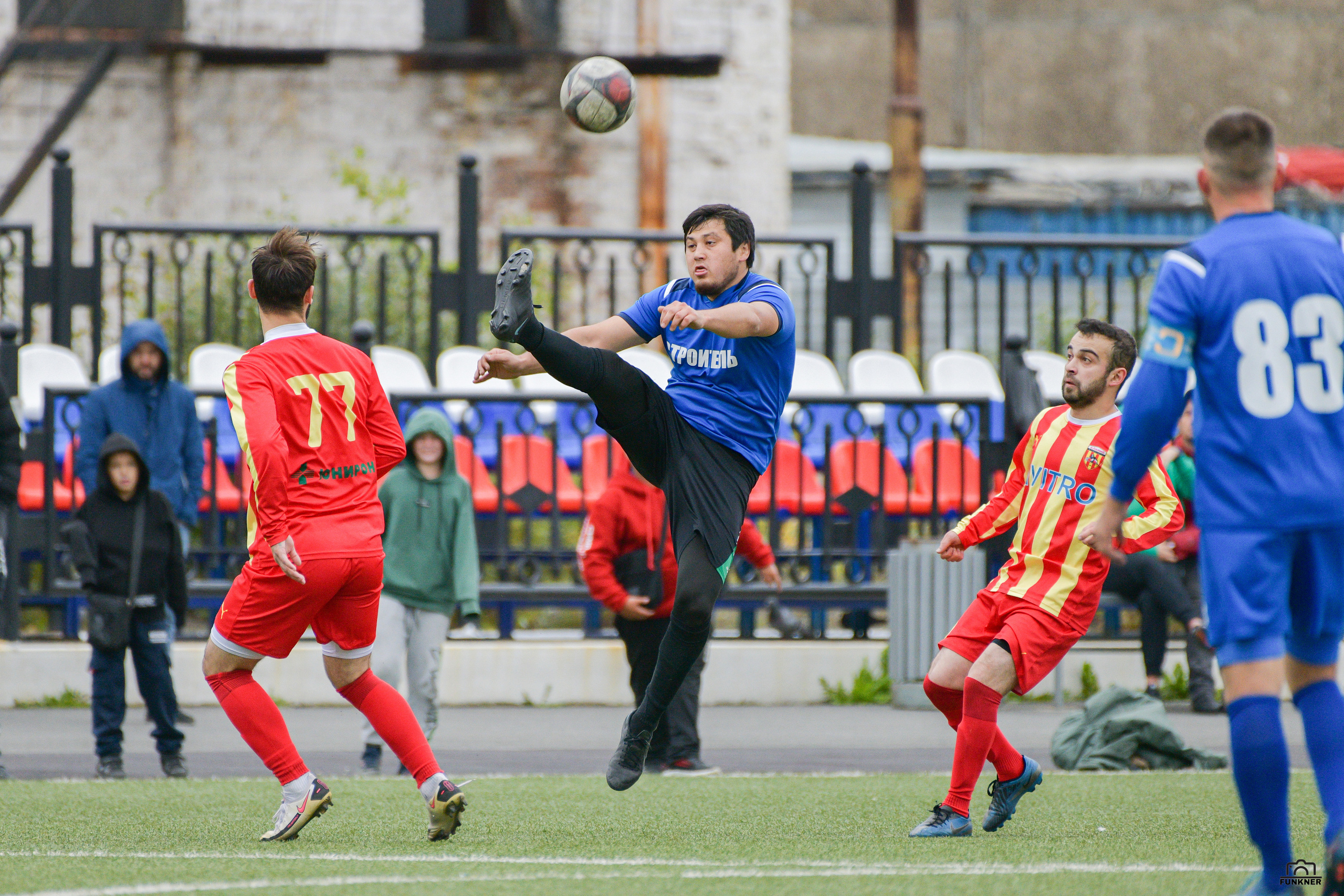 Чемпионат г. Норильска по футболу. Финал «Строитель» — «Алания». Свой взгляд через объектив