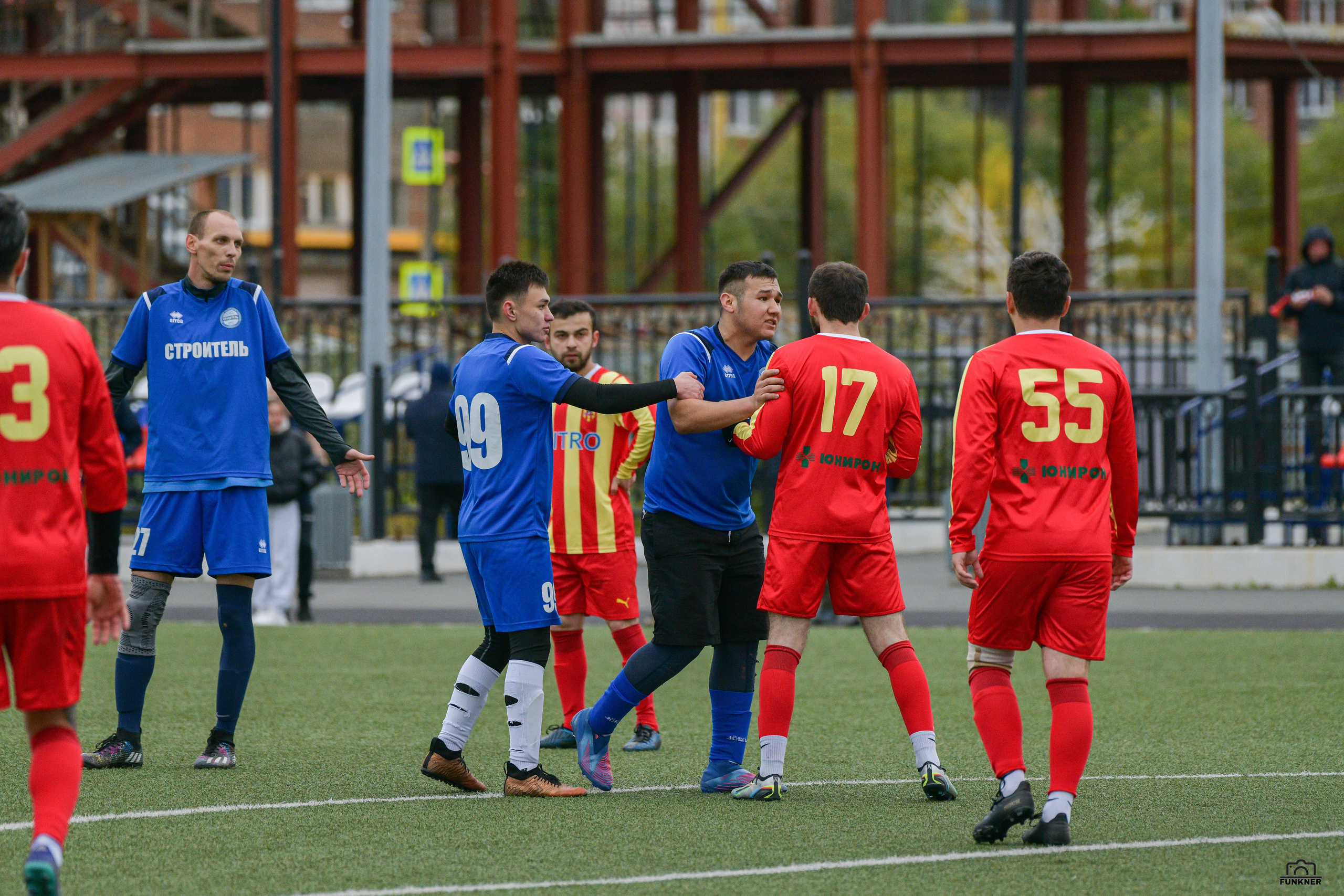 Чемпионат г. Норильска по футболу. Финал «Строитель» — «Алания». Свой взгляд через объектив