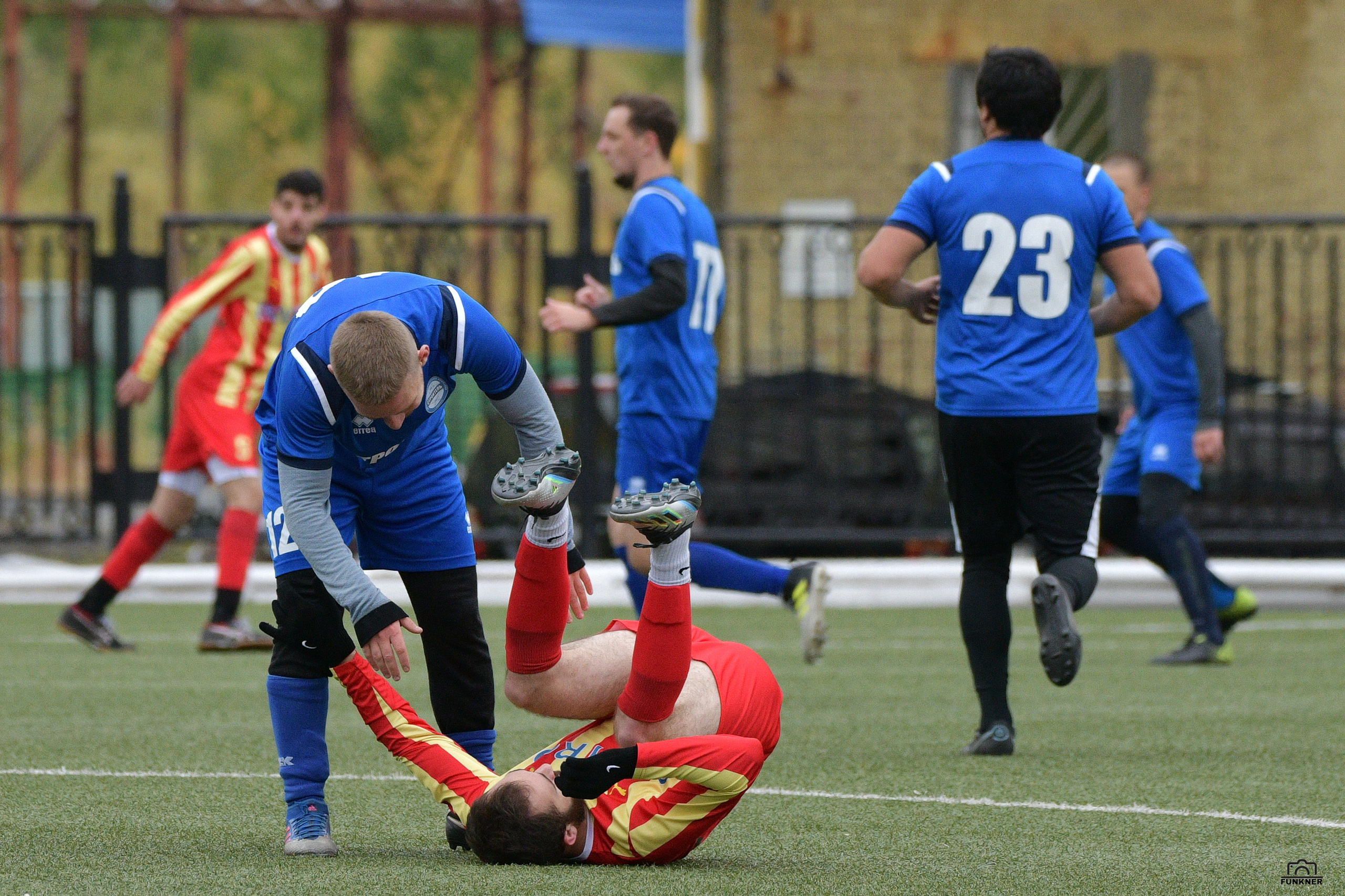 Чемпионат г. Норильска по футболу. Финал «Строитель» — «Алания». Свой взгляд через объектив