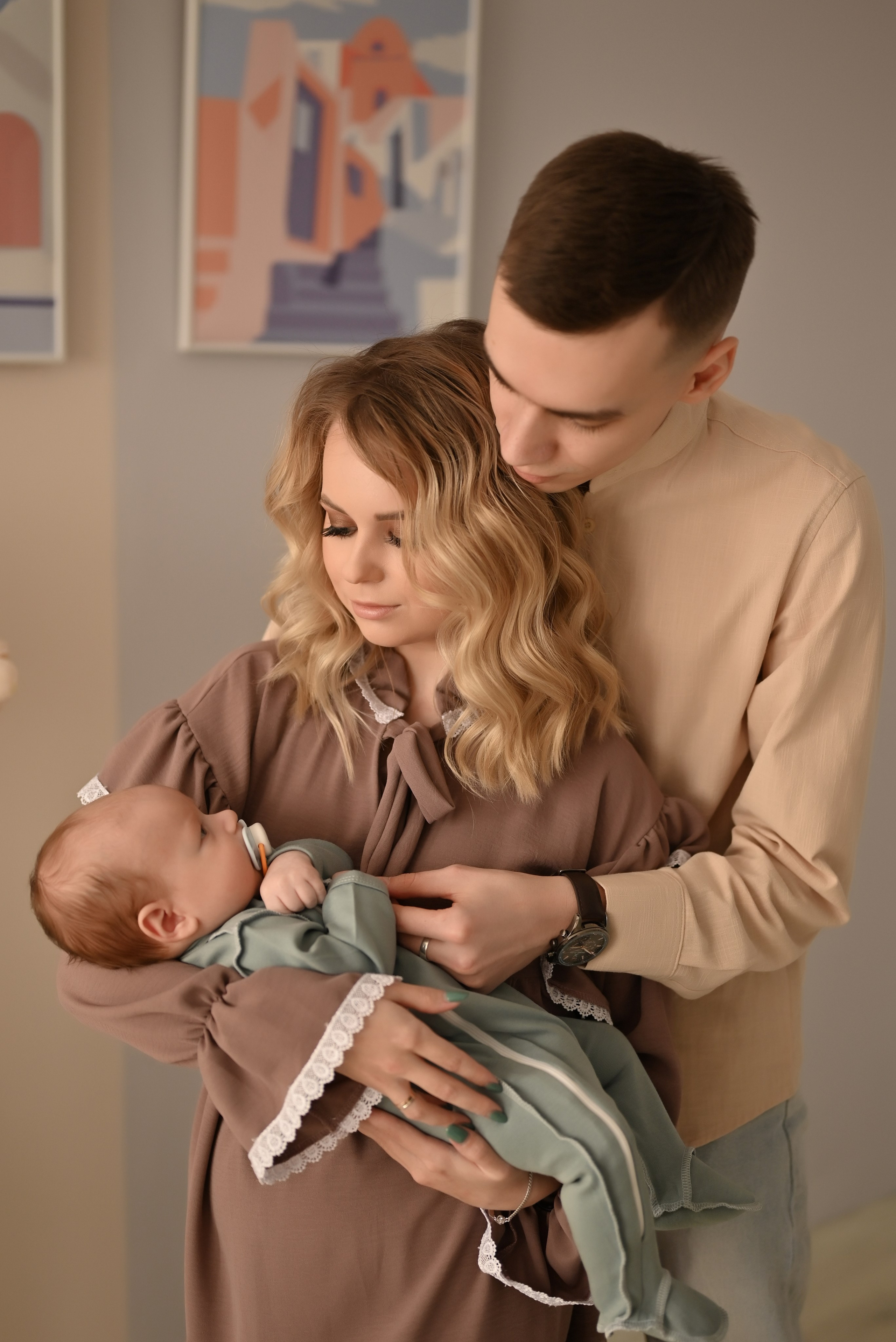 Первая фотосессия малыша. Свадебный и семейный фотограф в Уфе Александров Максим