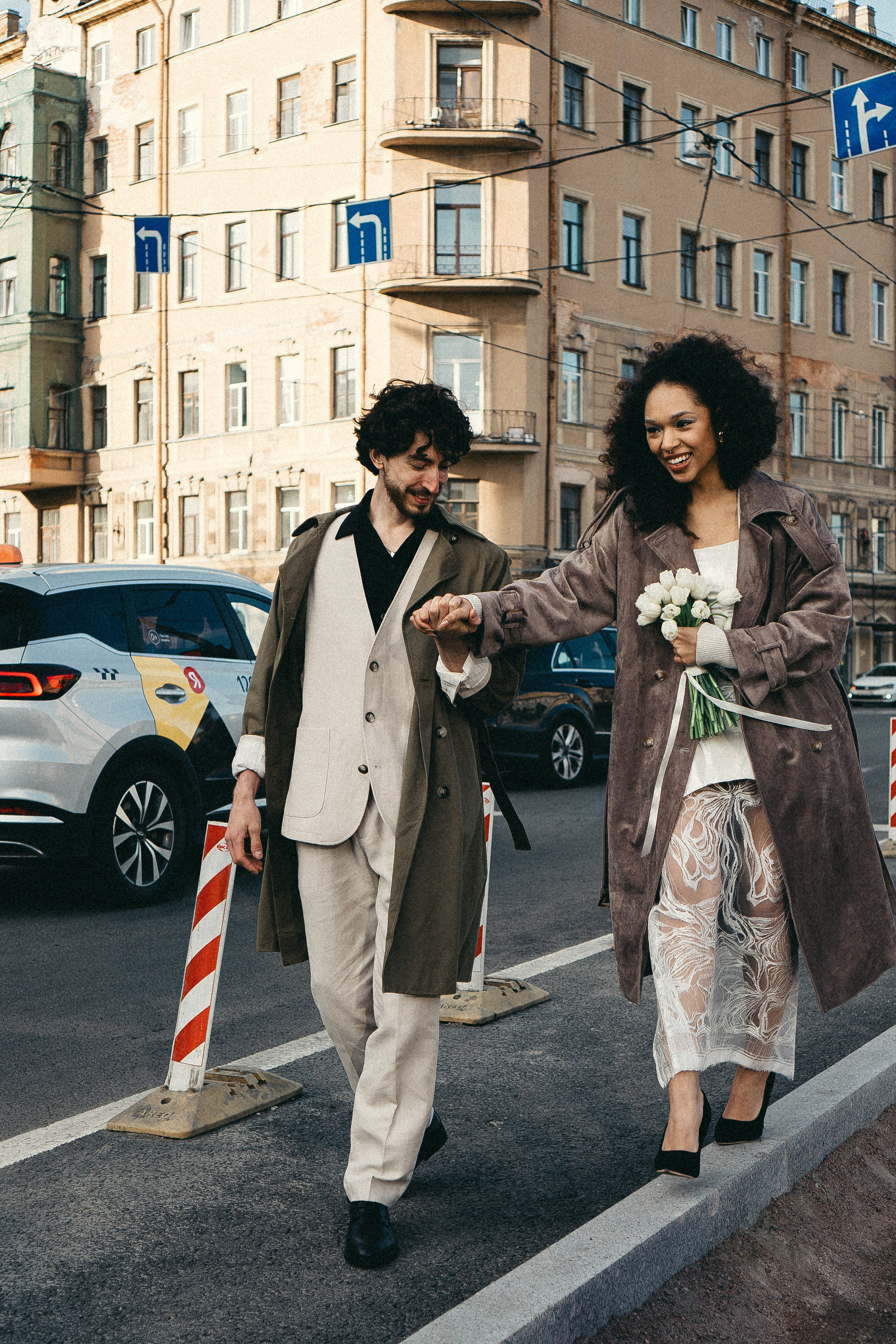 СВАДЕБНАЯ ПРОГУЛКА ПО ПЕТРОГРАДКЕ ВЕСНОЙ. СВАДЕБНАЯ ФОТОСЕССИИЯ НА ПЕТРОГРАДКЕ. Профессиональный фотограф, Санкт-Петербург — Виктория Богомолова