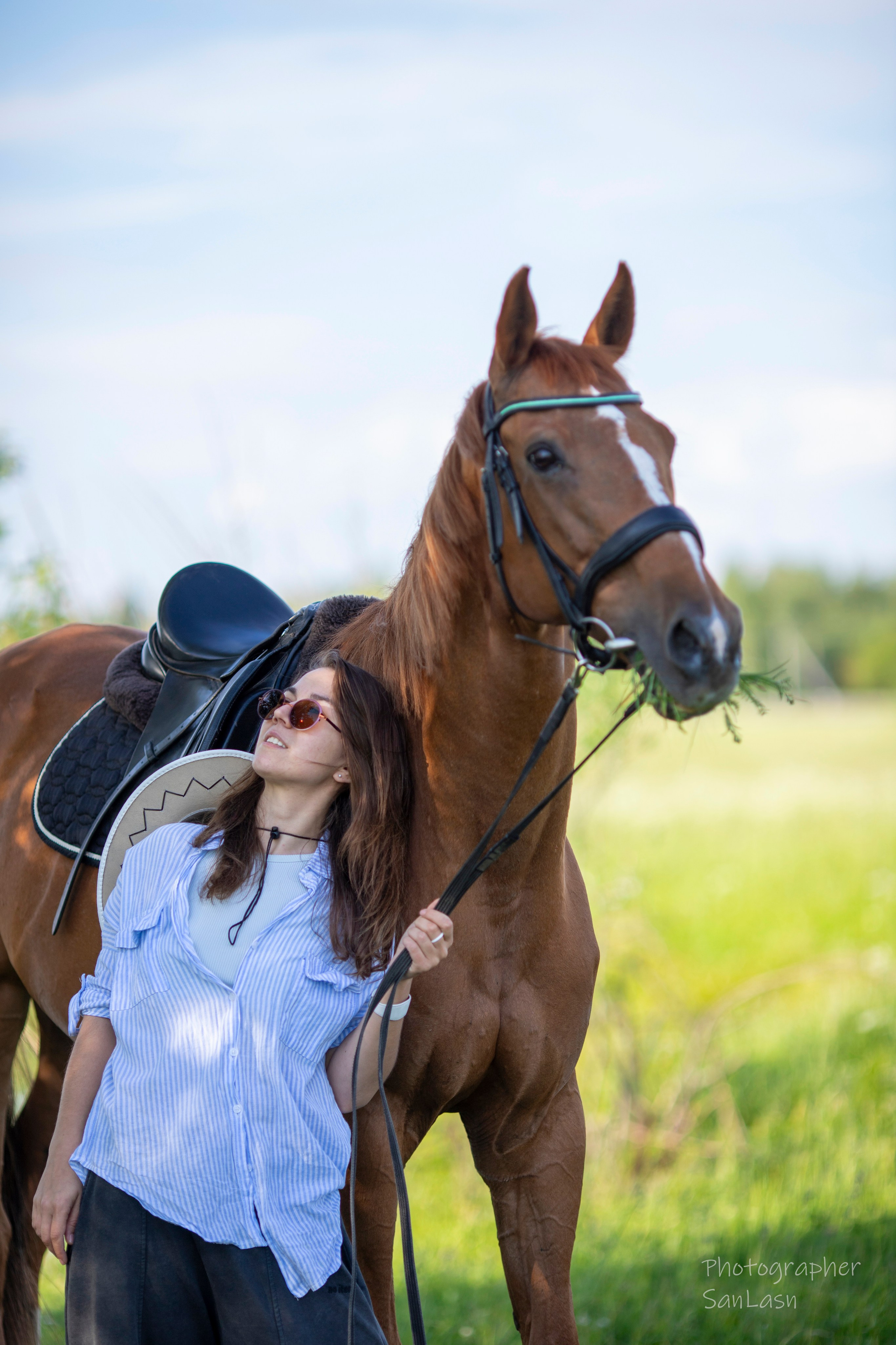 С лошадьми. Фотограф в Москве и в Московской области Сандра