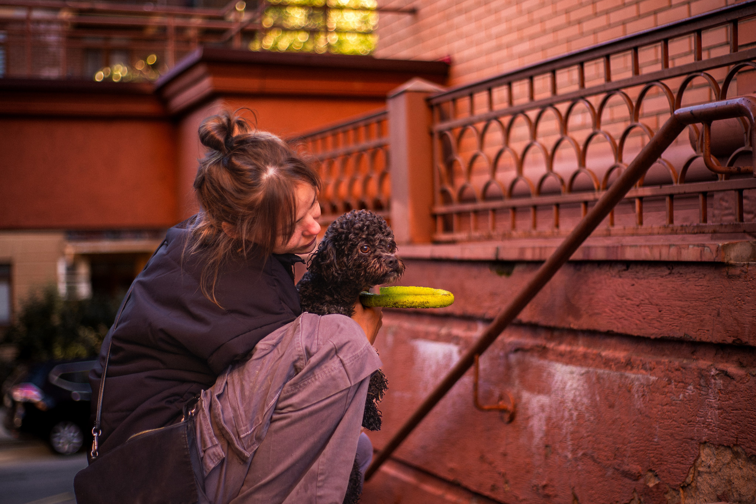 Анна и Бруно. Фотограф-анималист Мария Баркевич | Москва